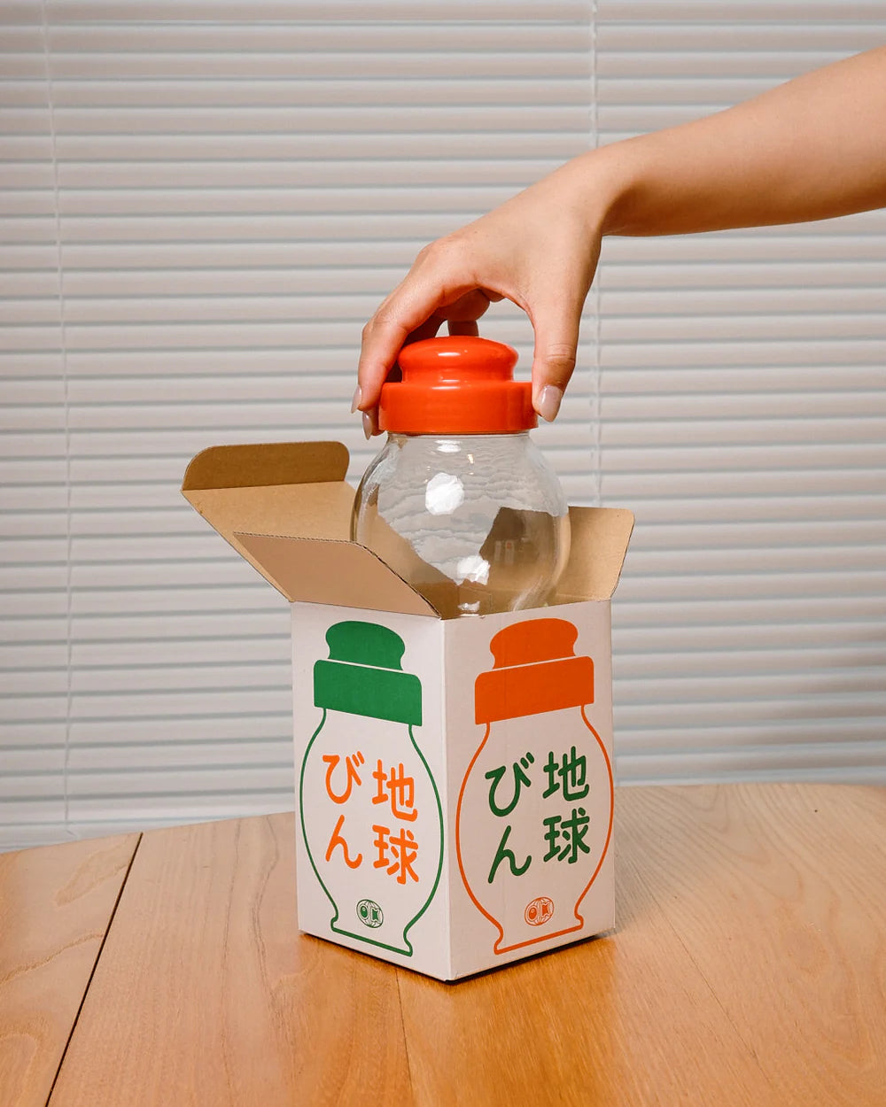 Okawa Glass Chikyu Storage Jar