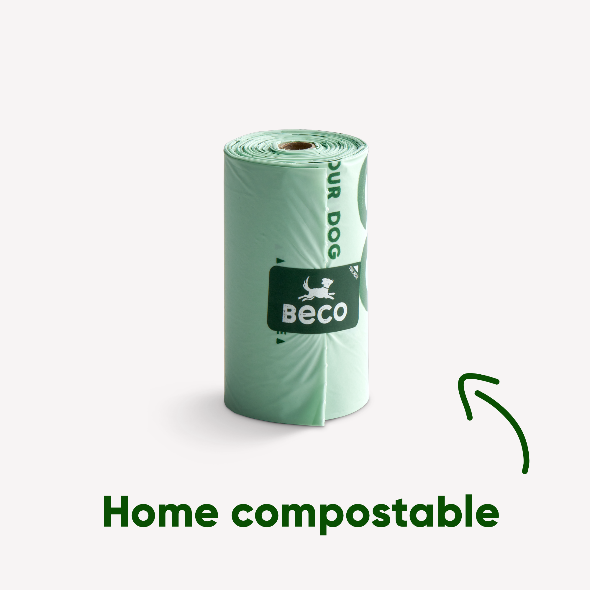 Beco 96-Count Home Compostable Poop Bags - Unscented