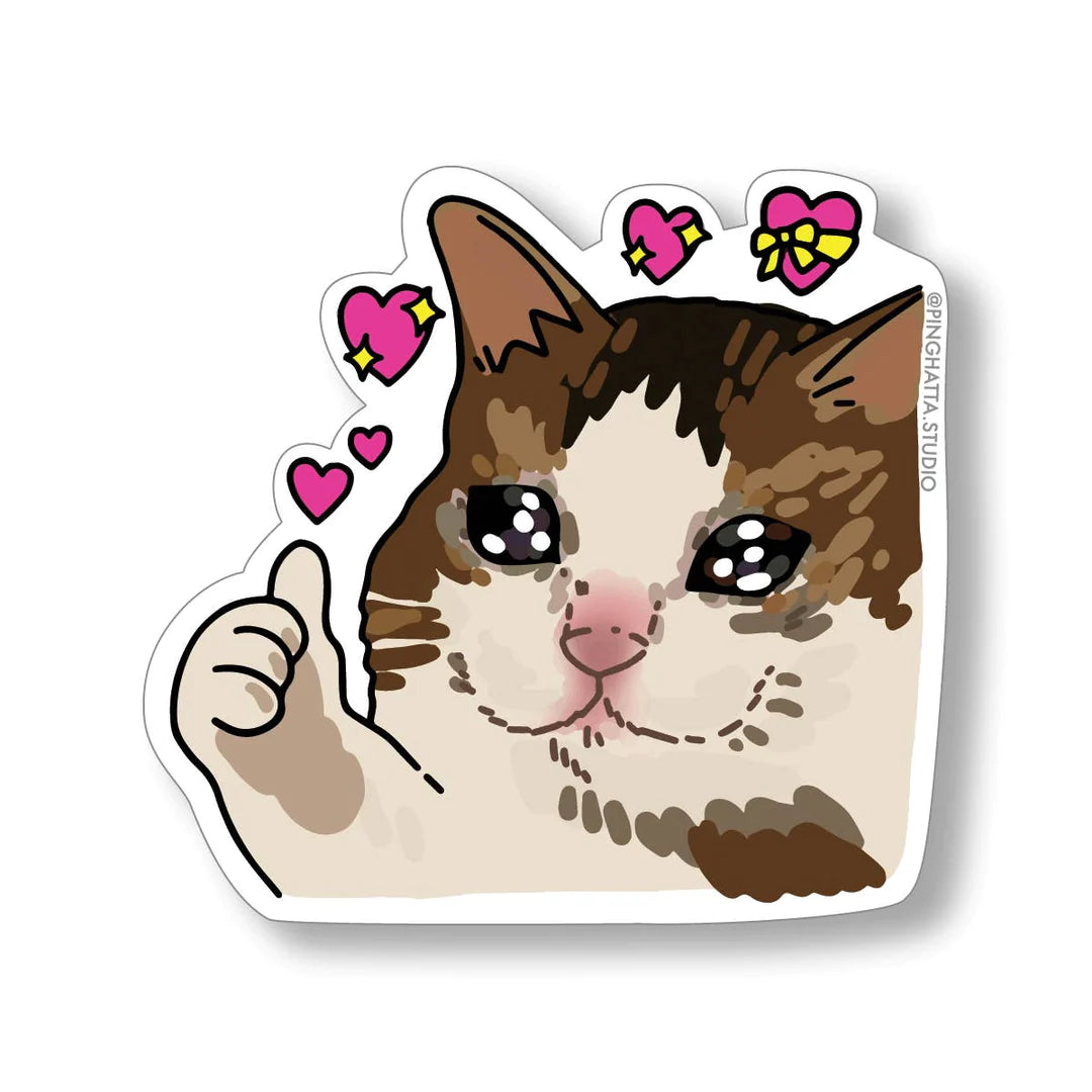 Chonky Goods Cat Memes Stickers