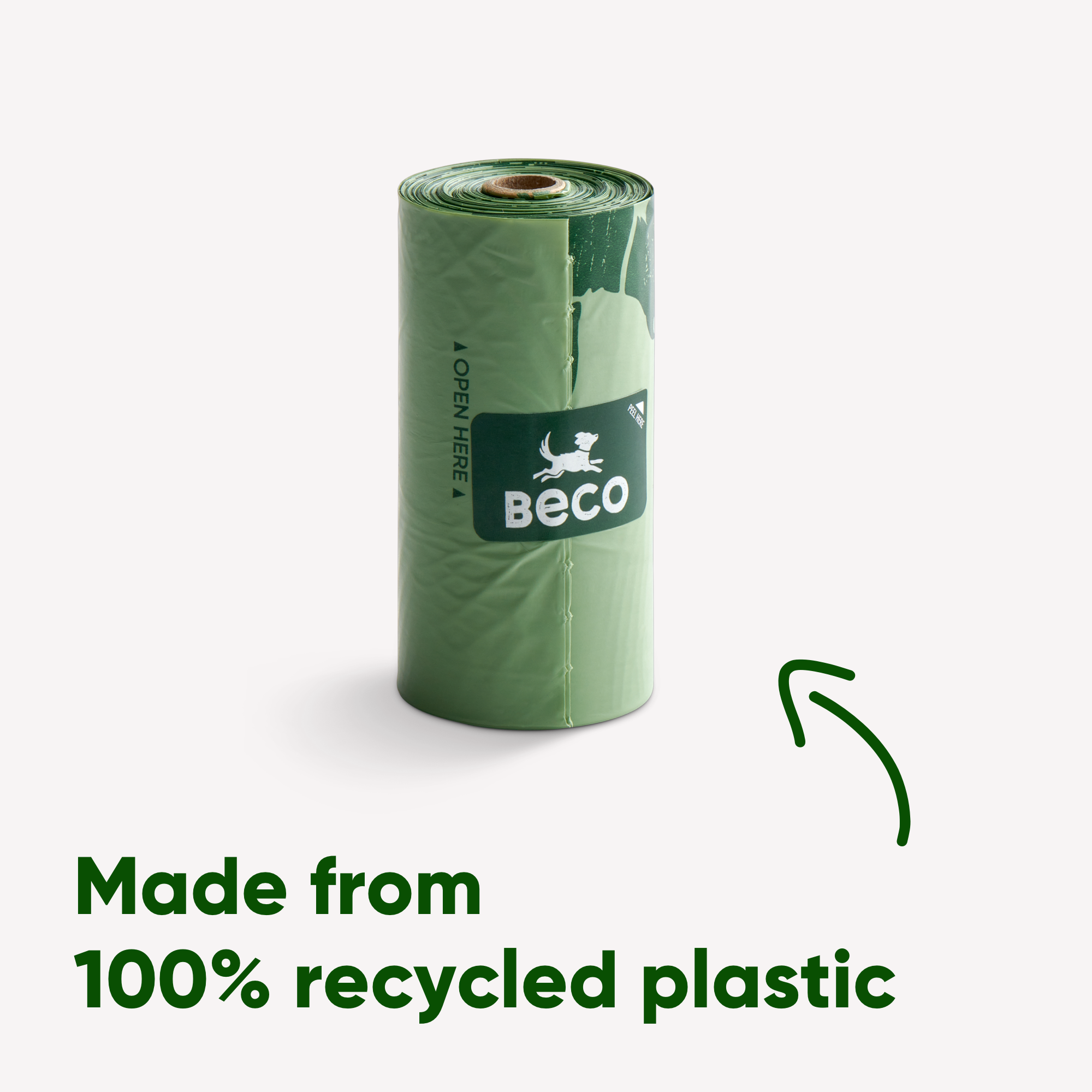 Beco 120-Count Large Poop Bags - Mint Scented
