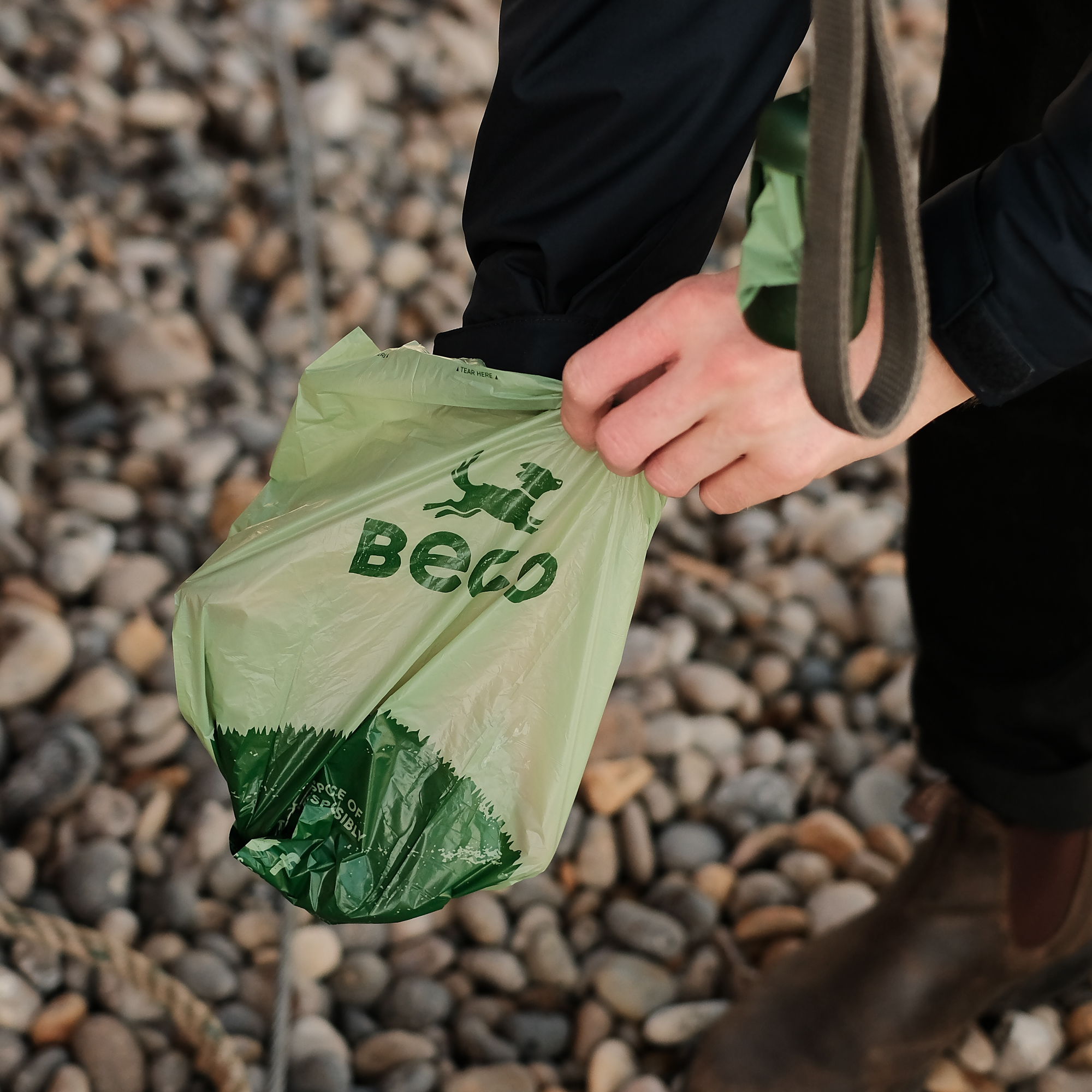 Beco 270-Count Large Poop Bags - Mint Scented