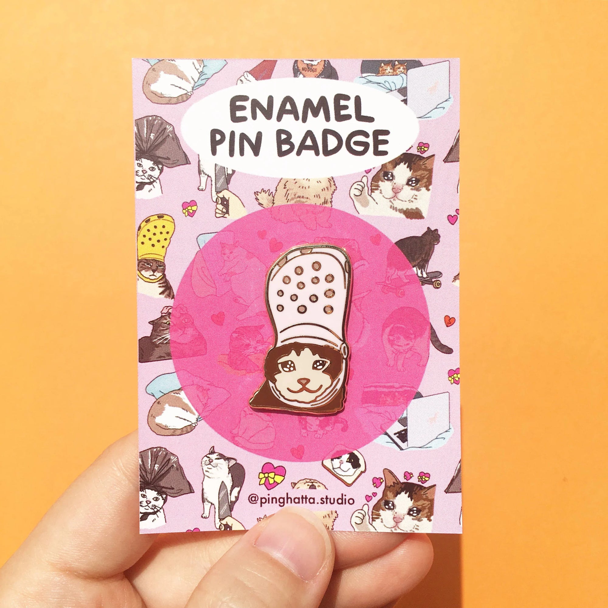 Chonky Goods Croc Enamel Pins