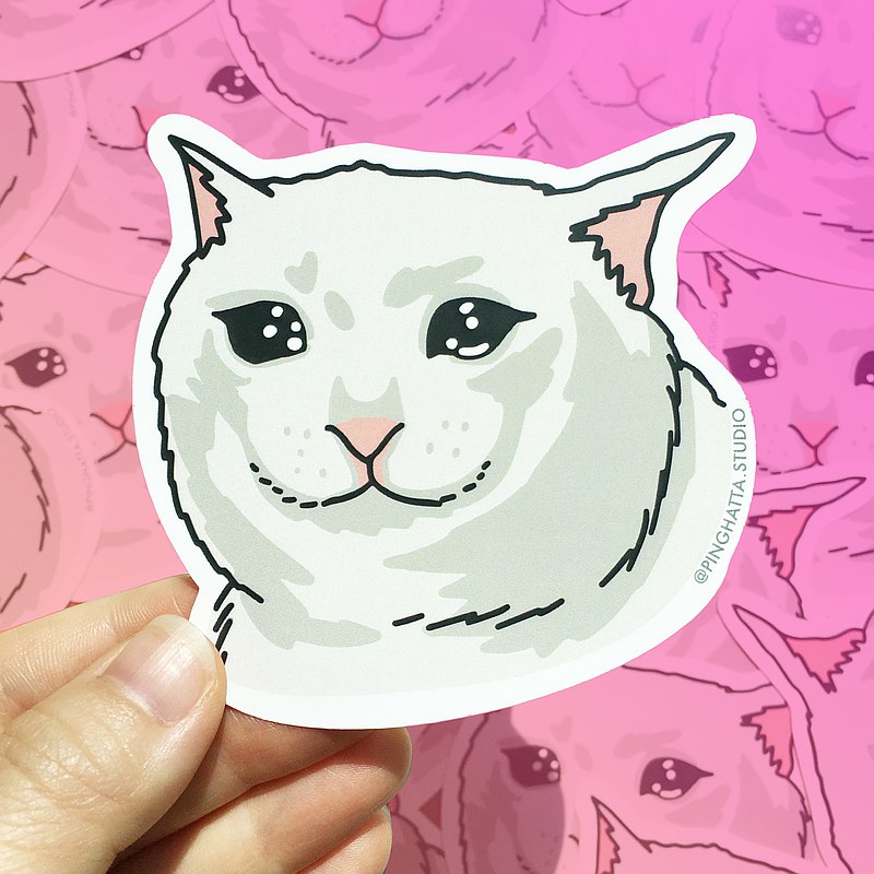 Chonky Goods Cat Memes Stickers