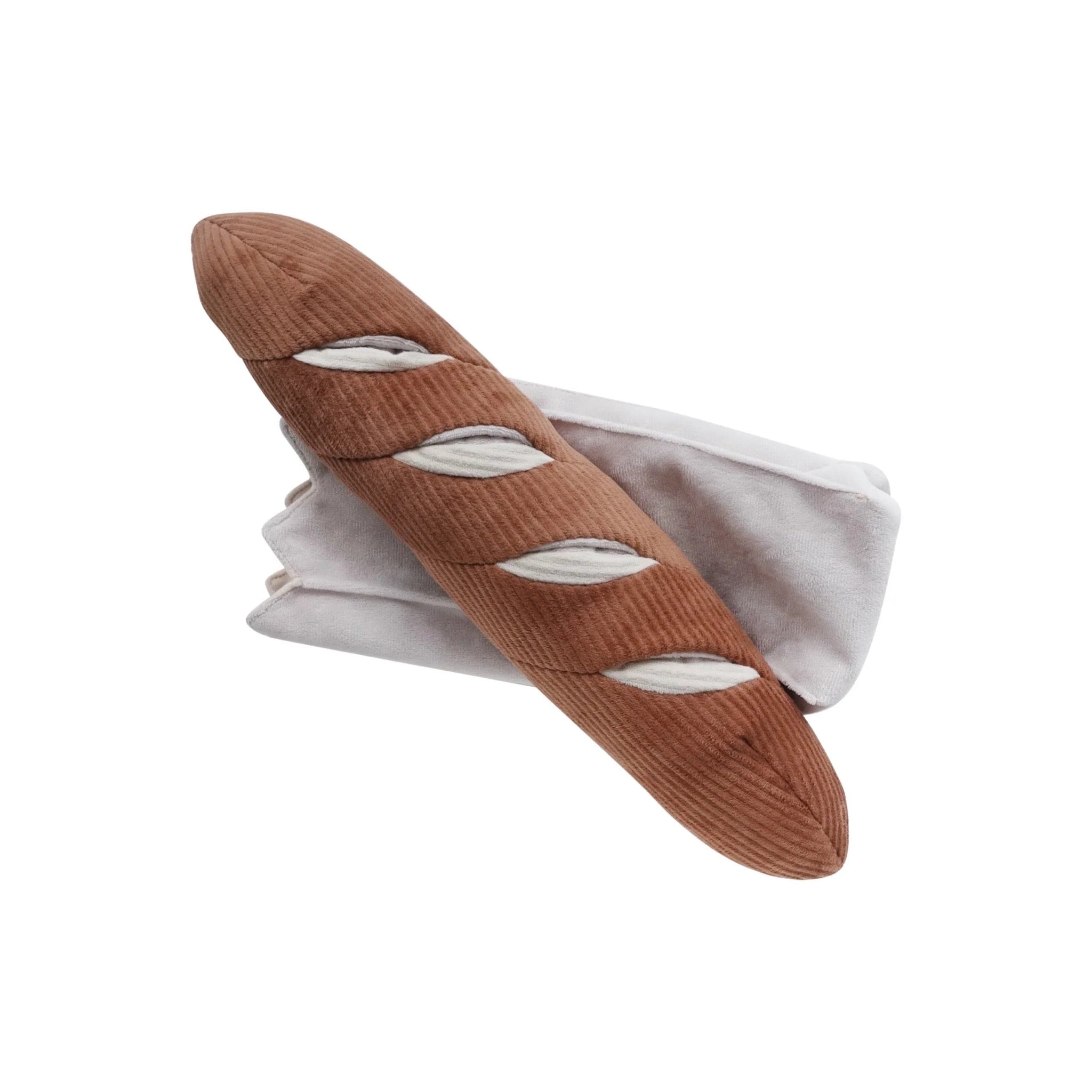 Lambwolf Baguette Snuffle & Squeaky Toy