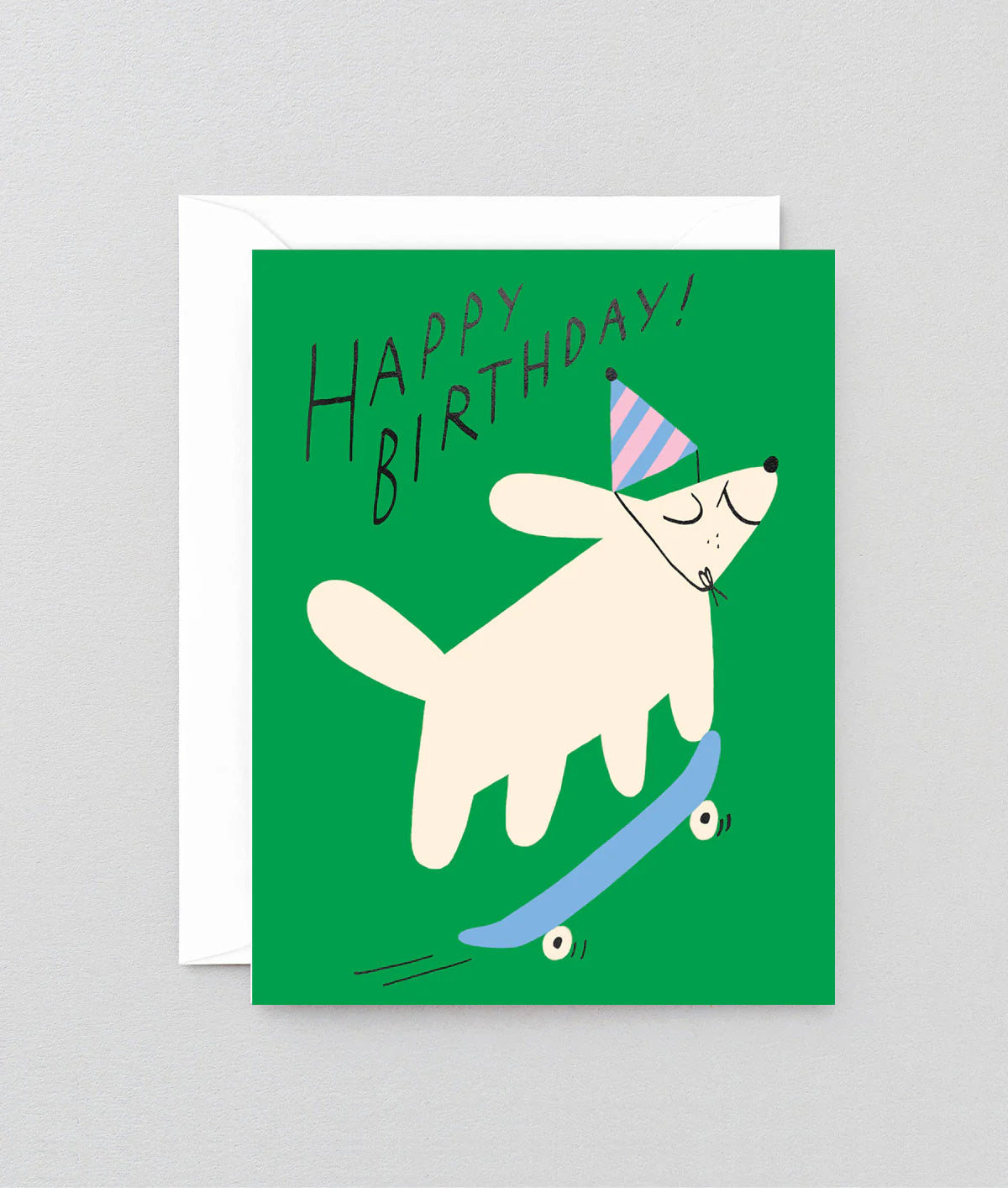 Happy Birthday Skateboard by Odile Ferraille