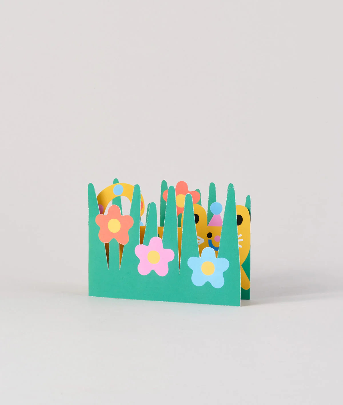 Cat Fold Out Card by Alice Bowsher