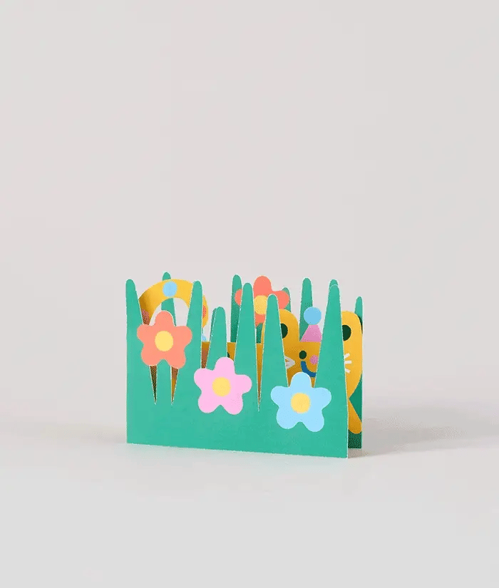 Cat Fold Out Card by Alice Bowsher