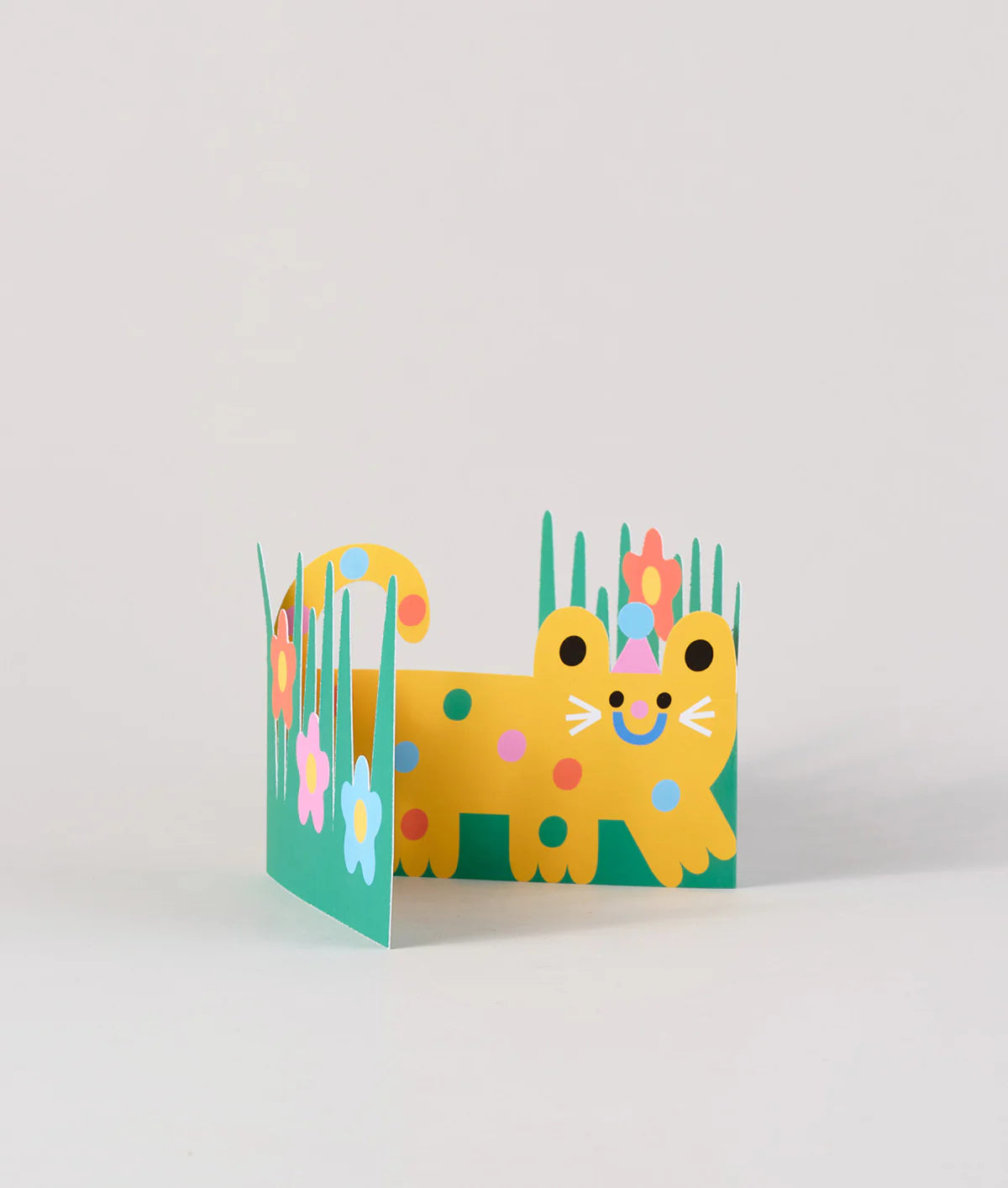 Cat Fold Out Card by Alice Bowsher