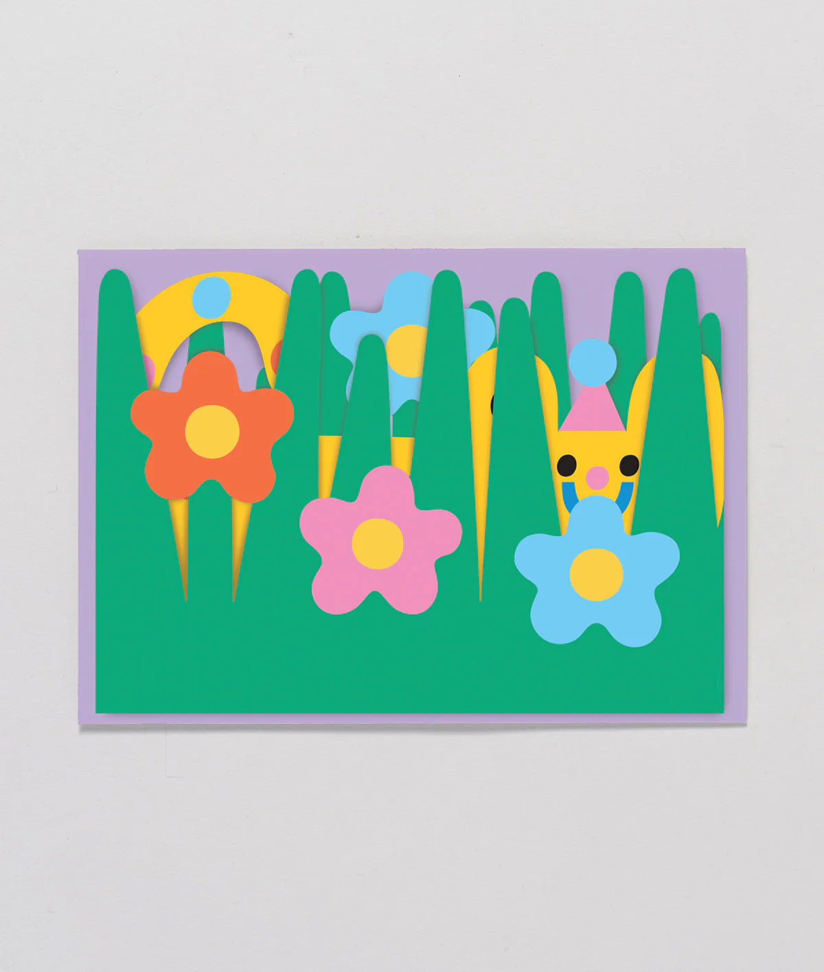 Cat Fold Out Card by Alice Bowsher