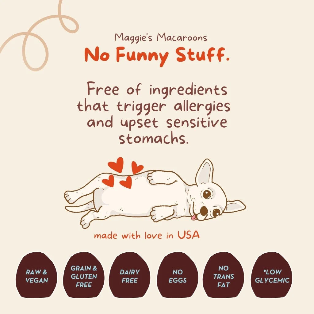 CocoTherapy Maggie's Macaroons Coconut Vanilla Flax