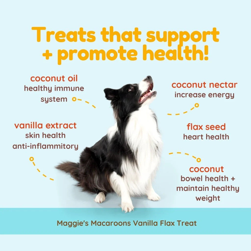 CocoTherapy Maggie's Macaroons Coconut Vanilla Flax