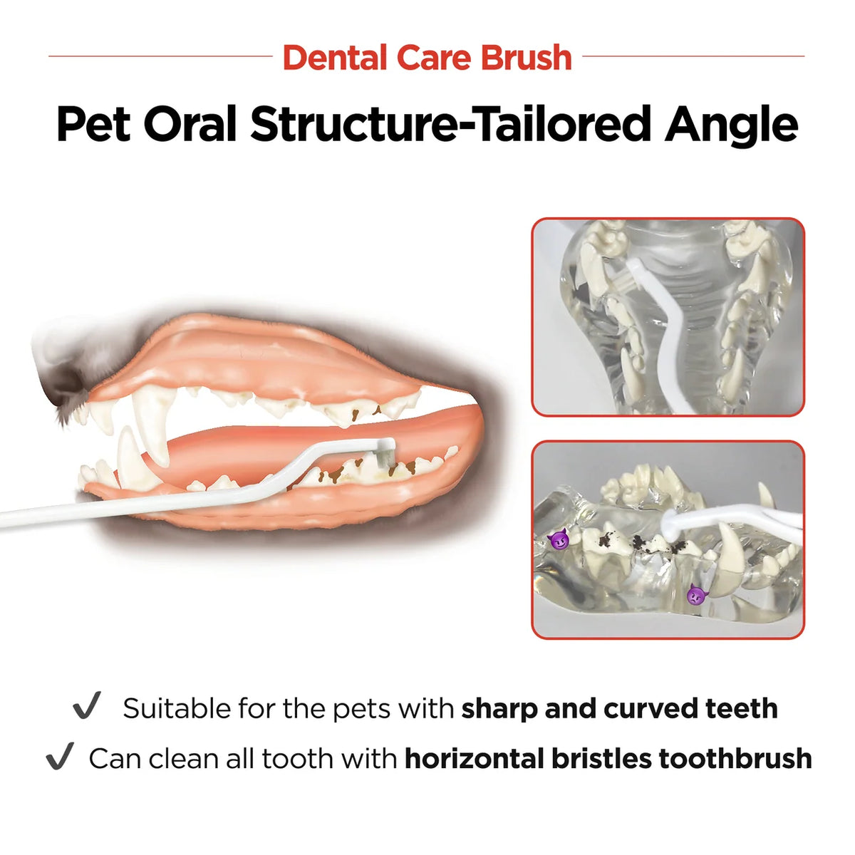 Jayu Pet Dental Brush Soft | Kittens, Puppies, Sensitive Gums