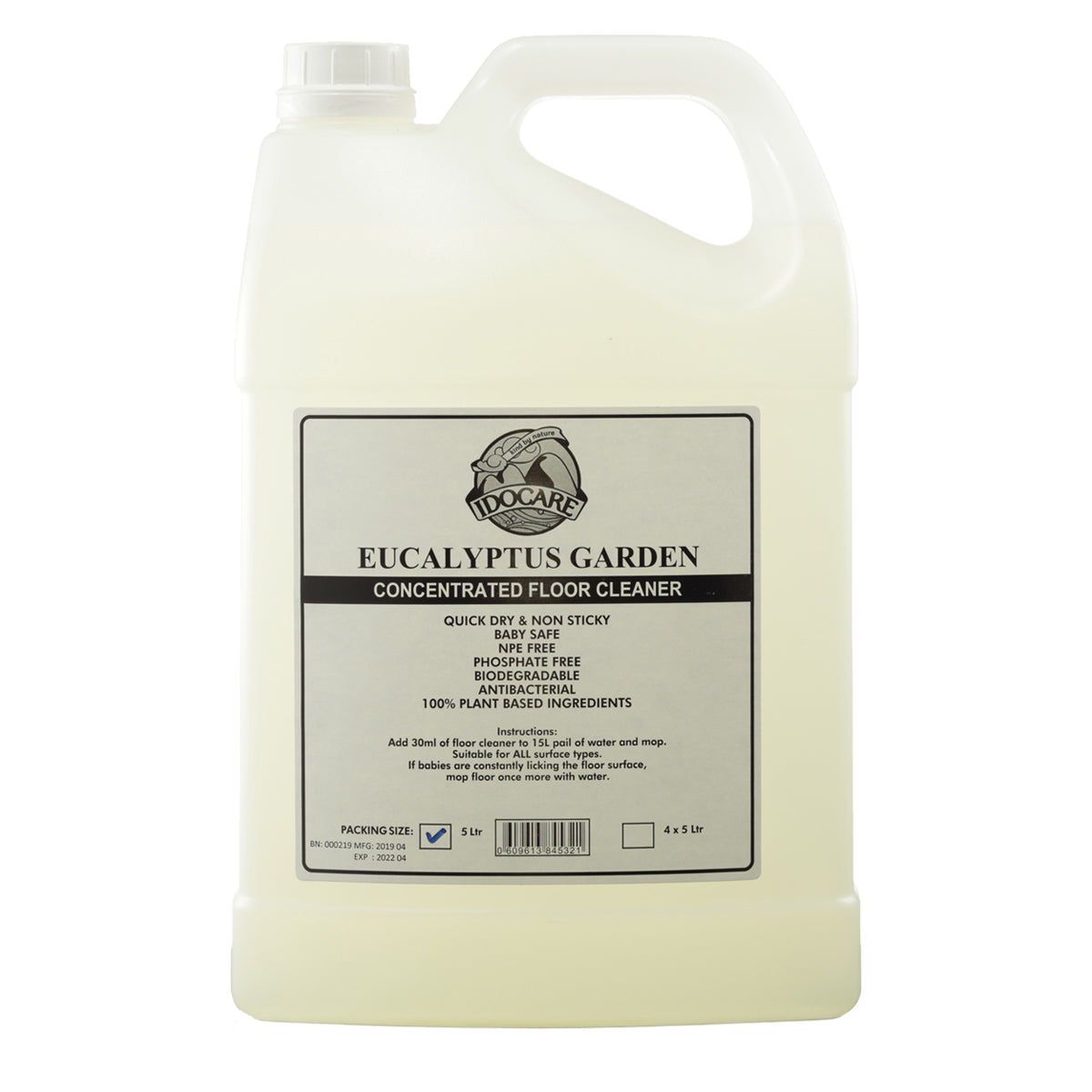 (EXP: 07/25) IDOCARE Eucalyptus Garden Concentrated Floor Cleaner (Pet-Safe)