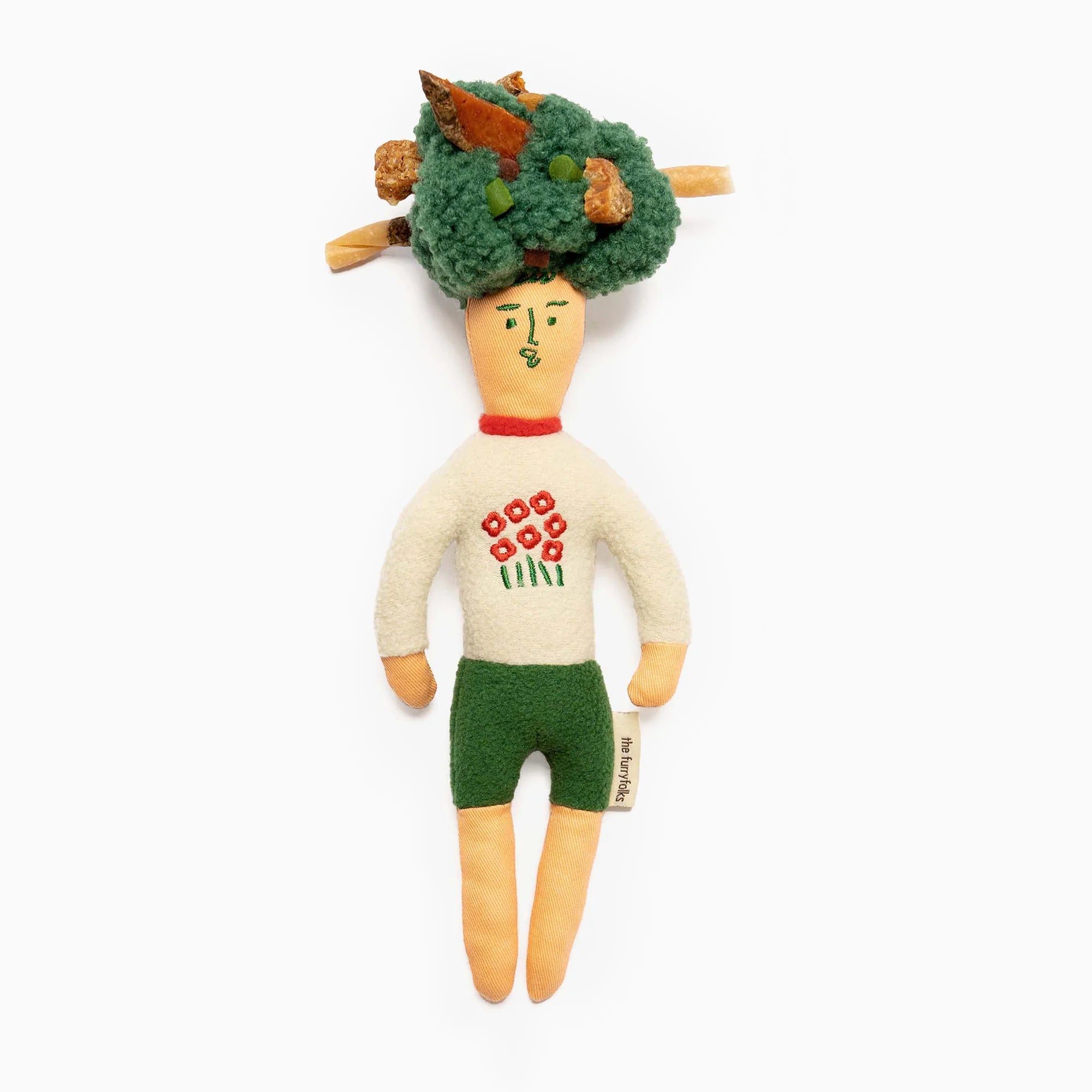 The FurryFolks Flower Hooman Nosework Toy
