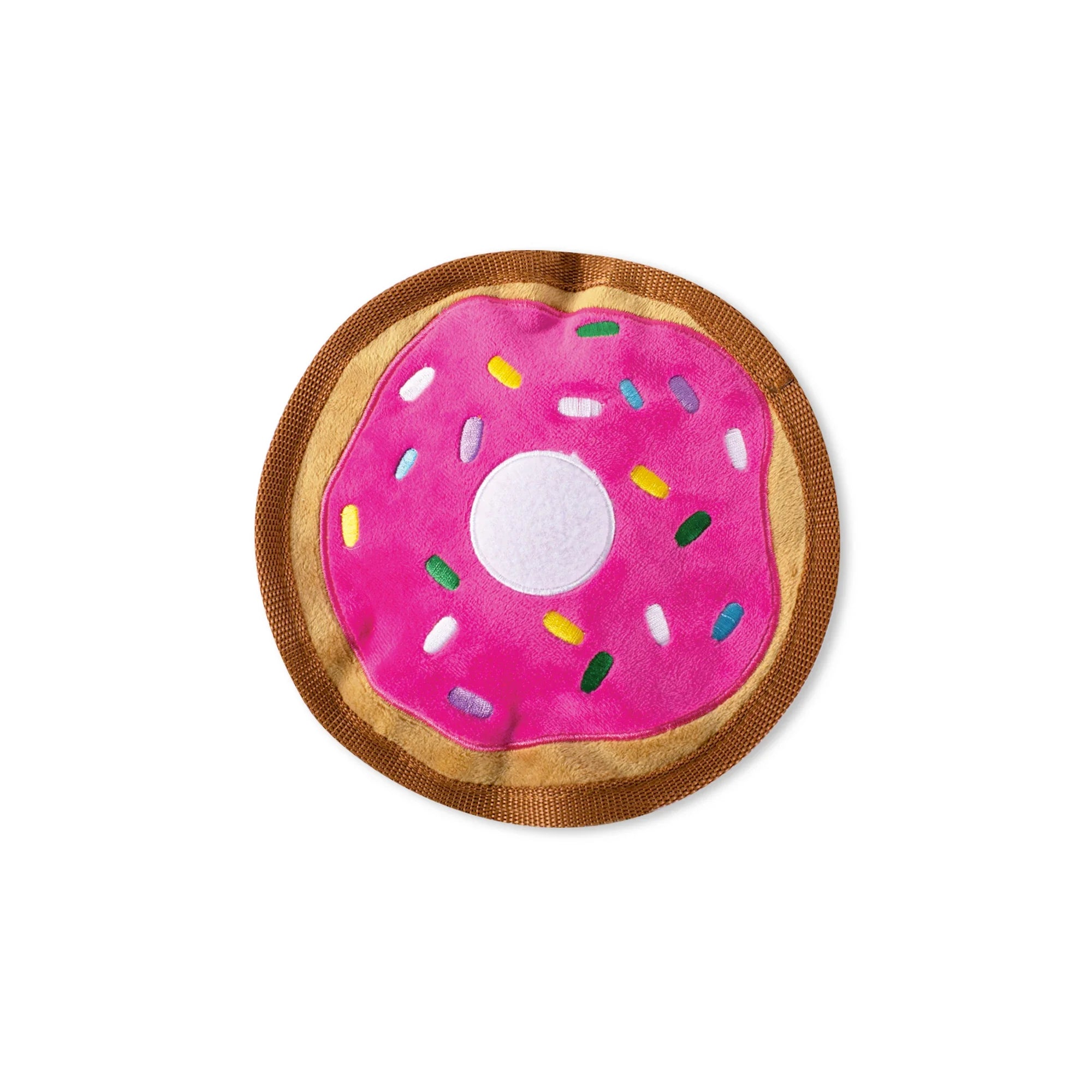 Fringe Studio UnStuffed Donut Squeaky Dog Toy