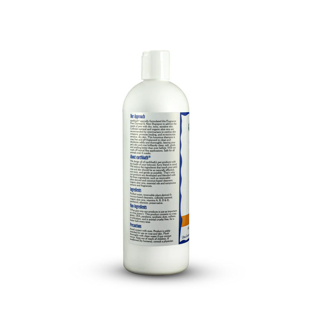 earthbath® Oatmeal & Aloe Shampoo - Fragrance Free
