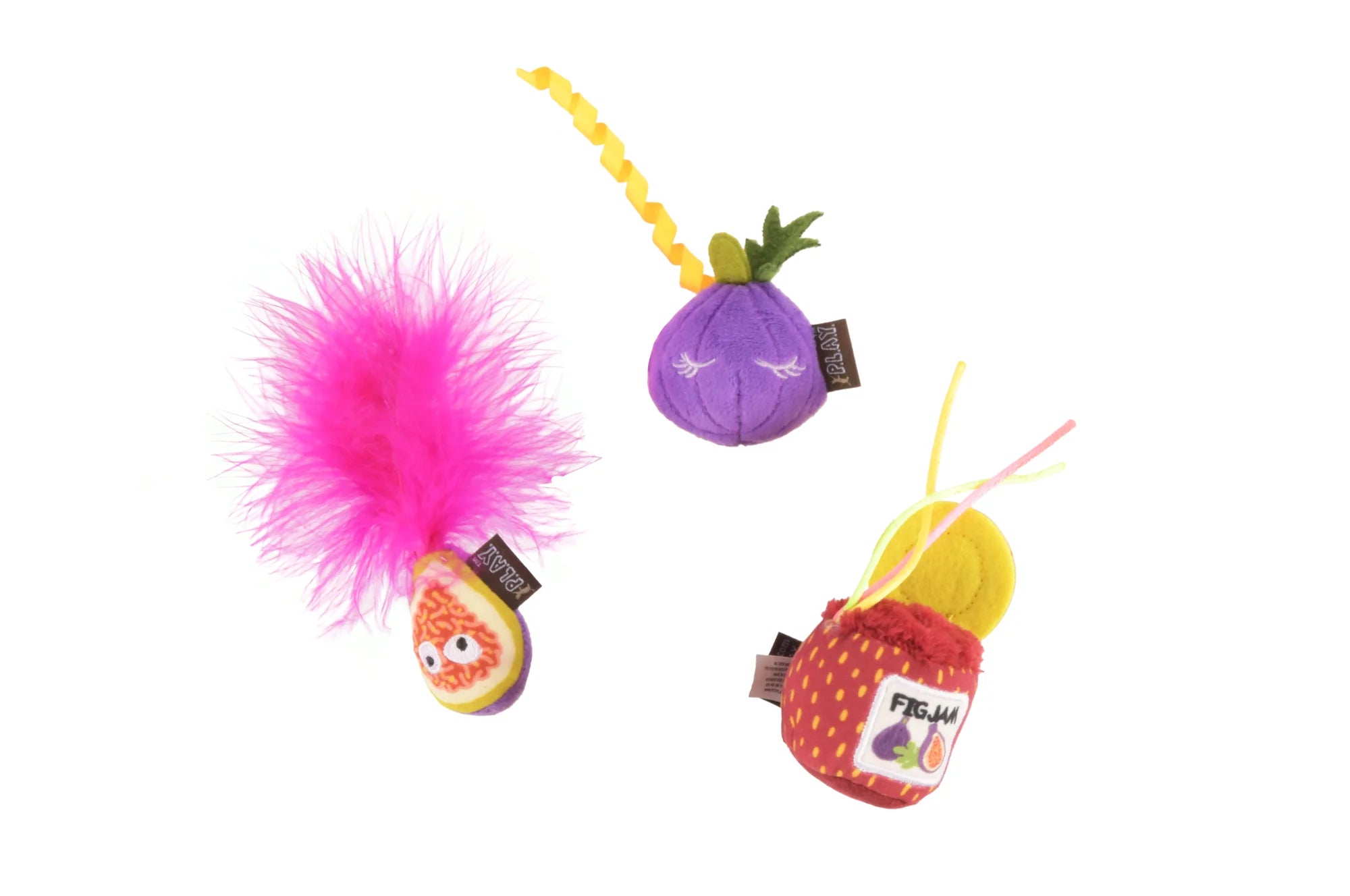 P.L.A.Y Feline Frenzy Fig N' Whiskers Catnip Toy Set