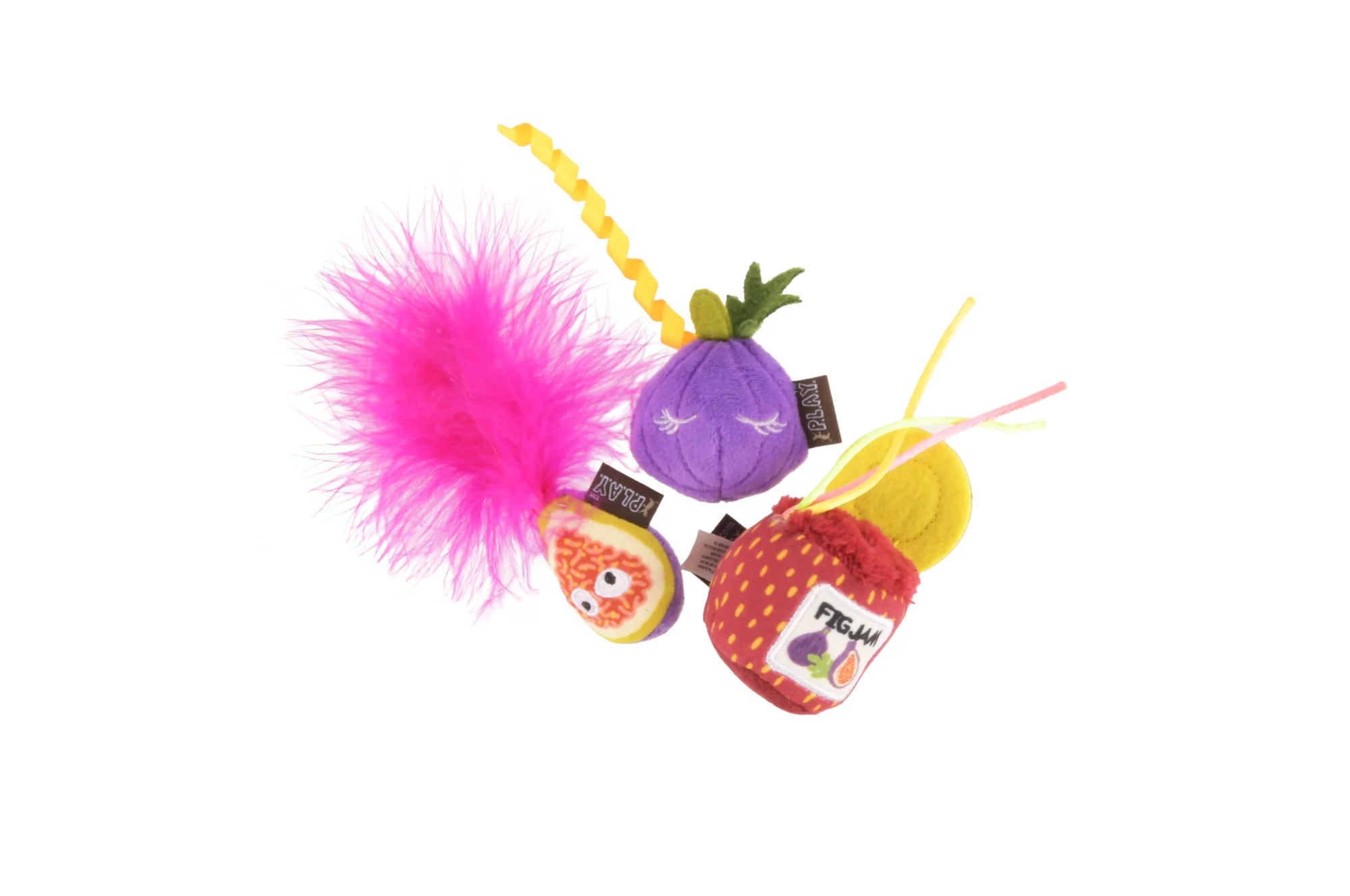 P.L.A.Y Feline Frenzy Fig N' Whiskers Catnip Toy Set