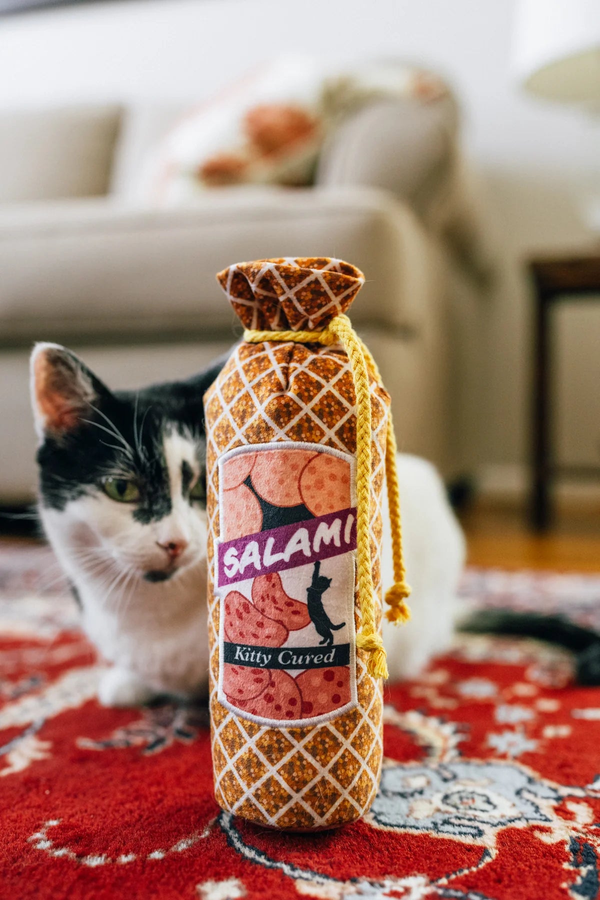 P.L.A.Y Salami Slammer Catnip Kicker Cat Toy