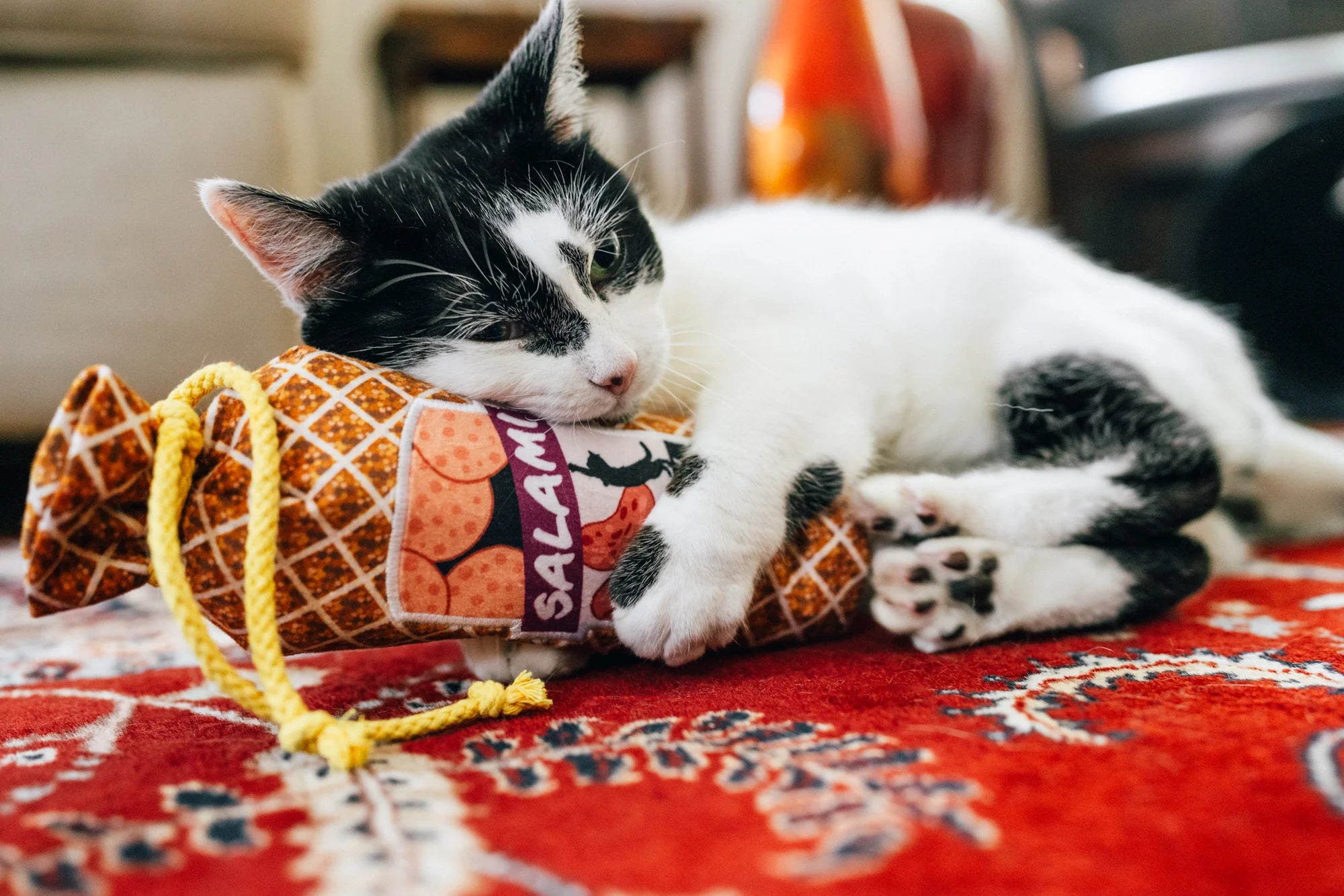 P.L.A.Y Salami Slammer Catnip Kicker Cat Toy