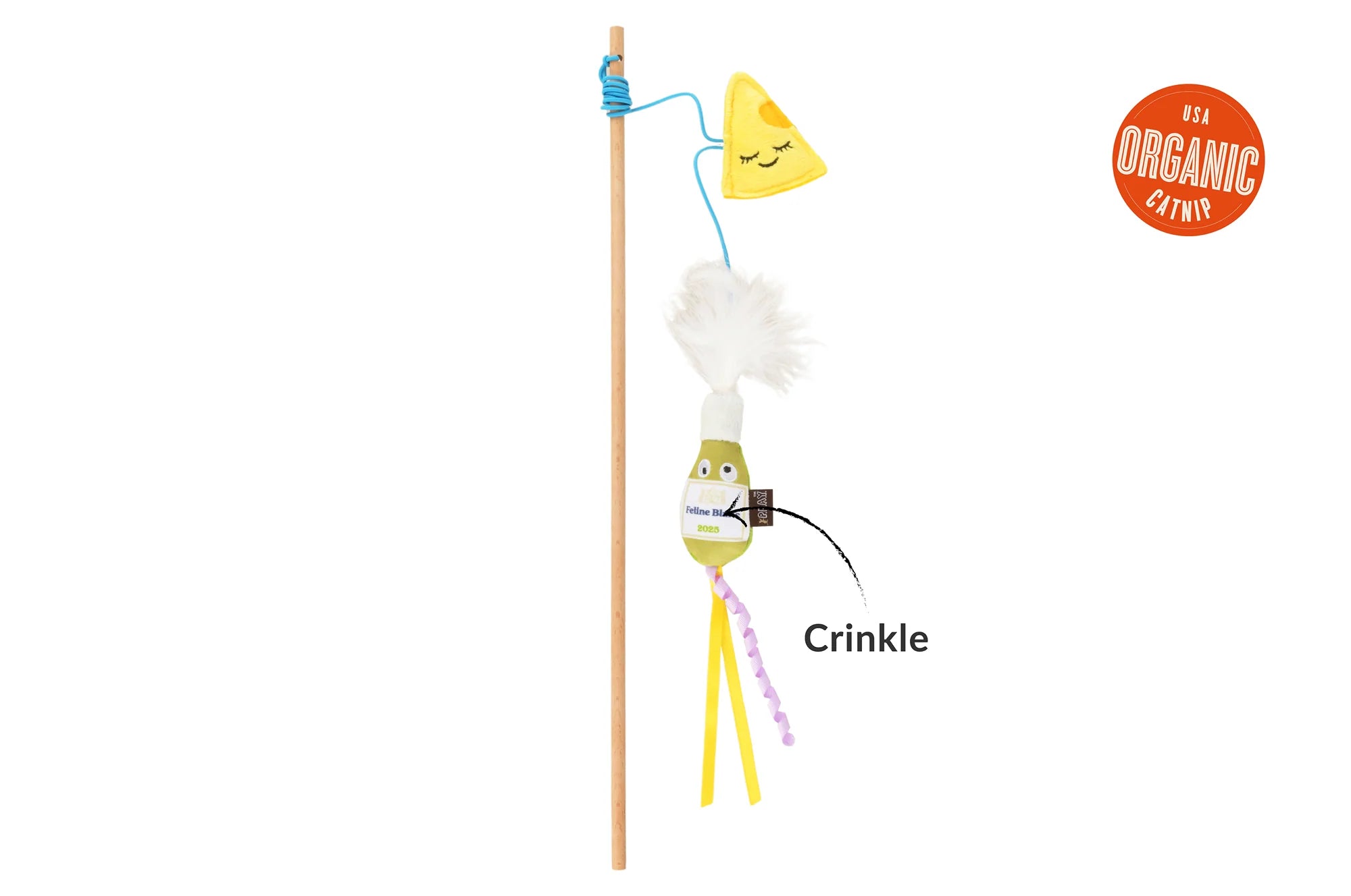 P.L.A.Y Feline Frenzy Blanc Wand Cat Toy