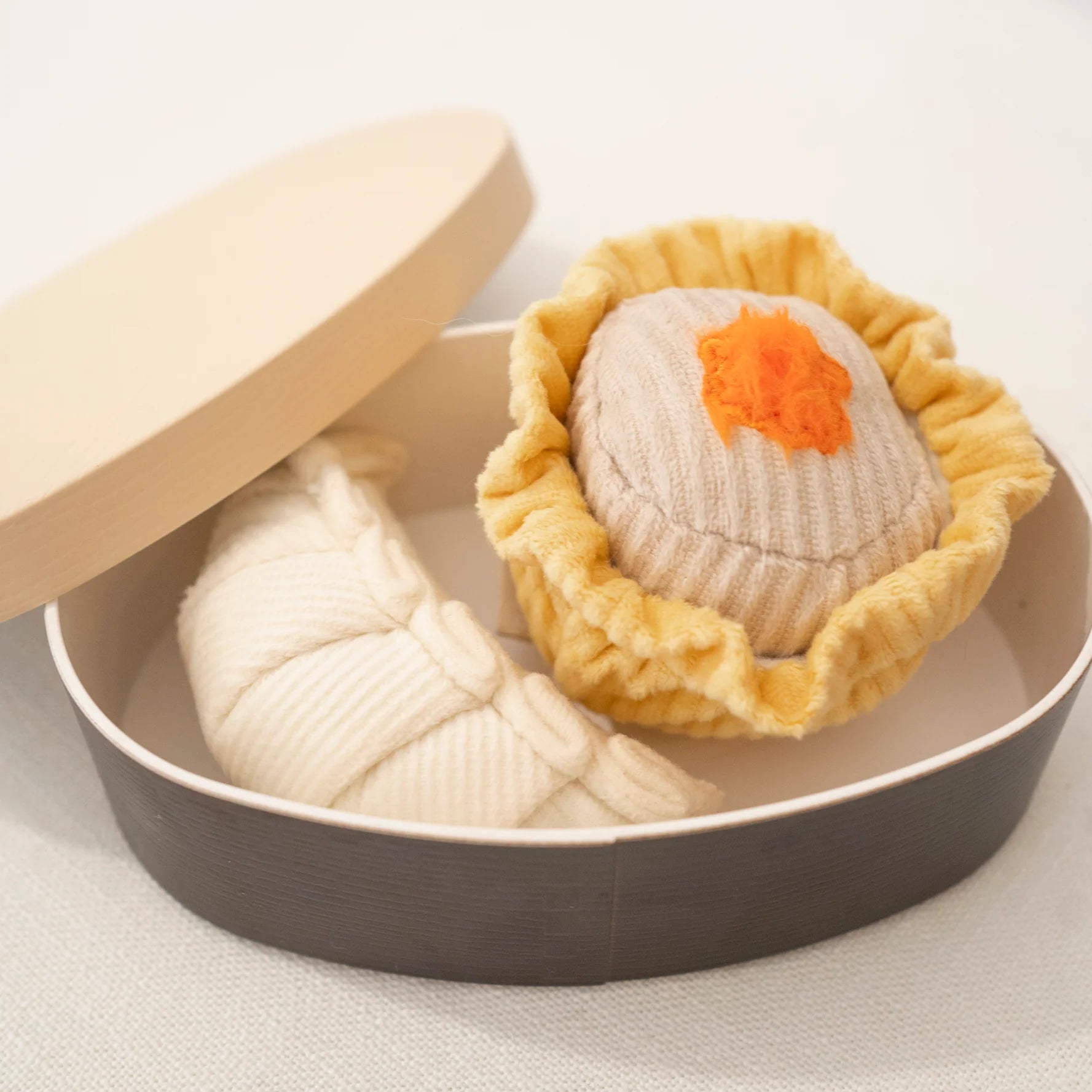 Lambwolf Dim Sum Pop Squeaky Toy