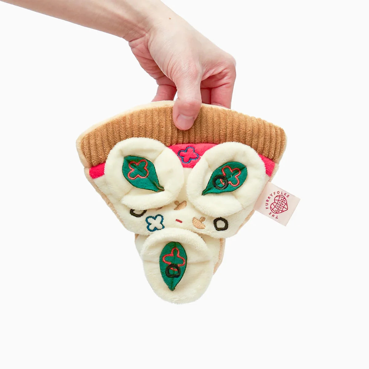 The FurryFolks Pizza Nosework Dog Toy