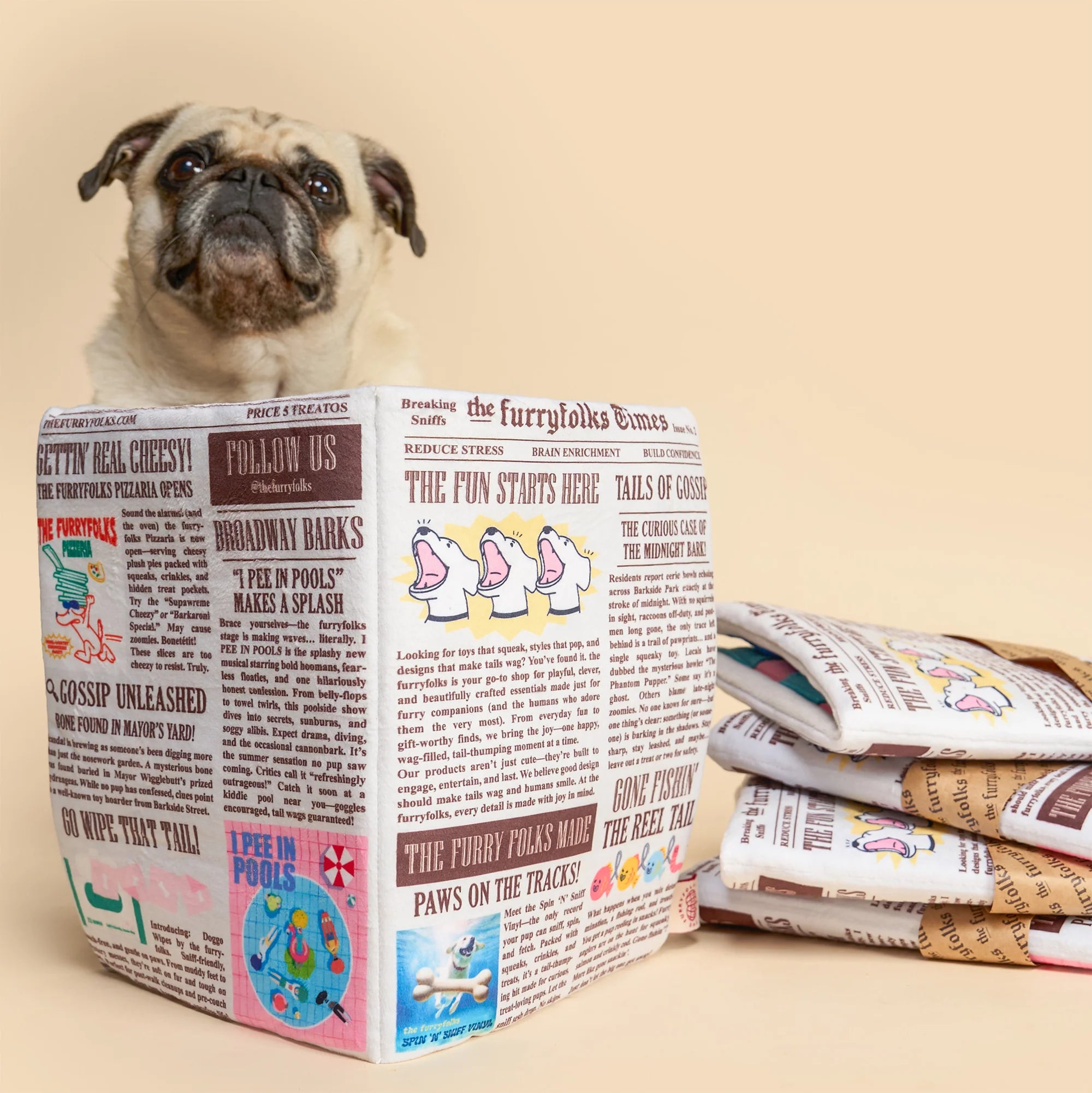 The FurryFolks Newspaper Issue 02 Nosework Dog Toy