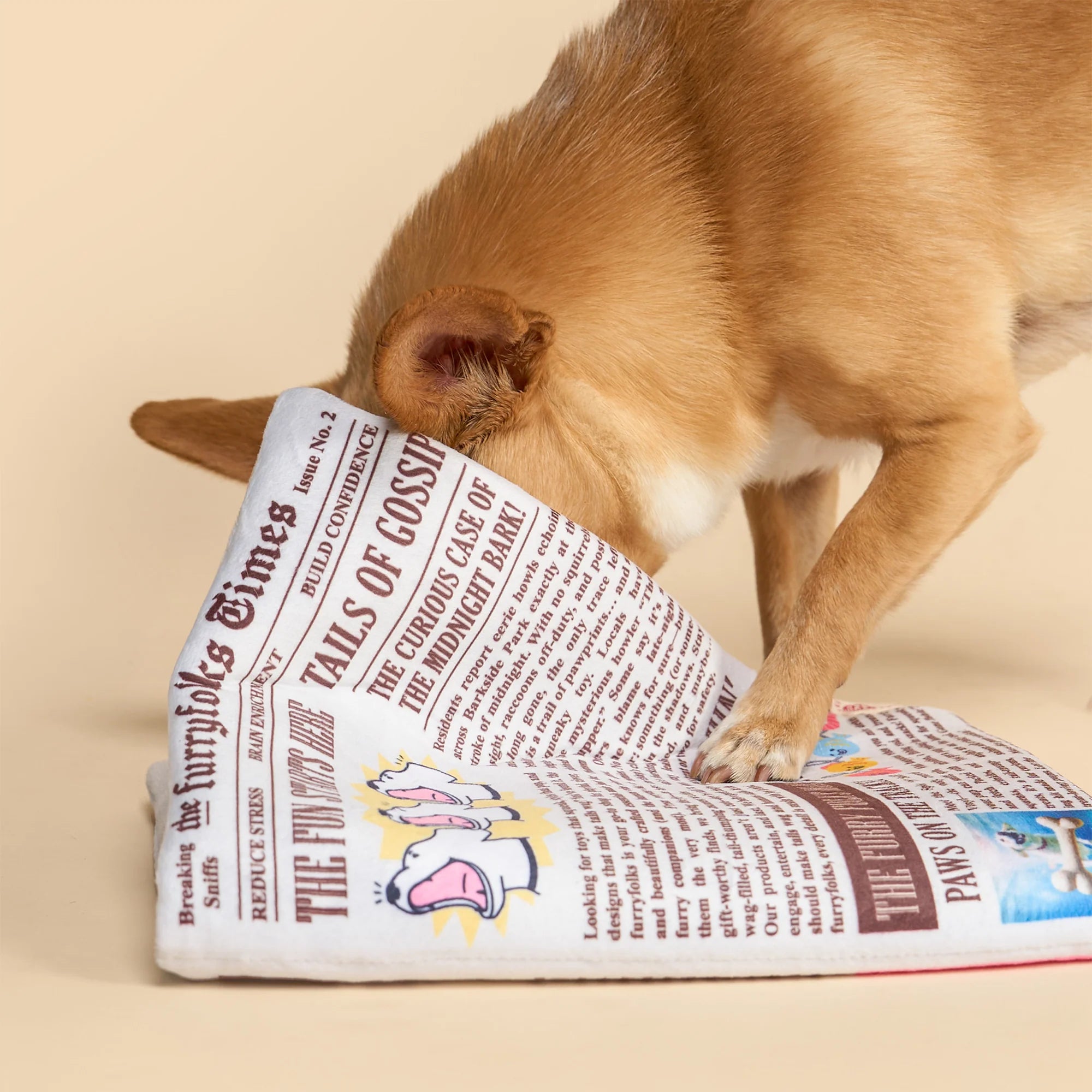 The FurryFolks Newspaper Issue 02 Nosework Dog Toy