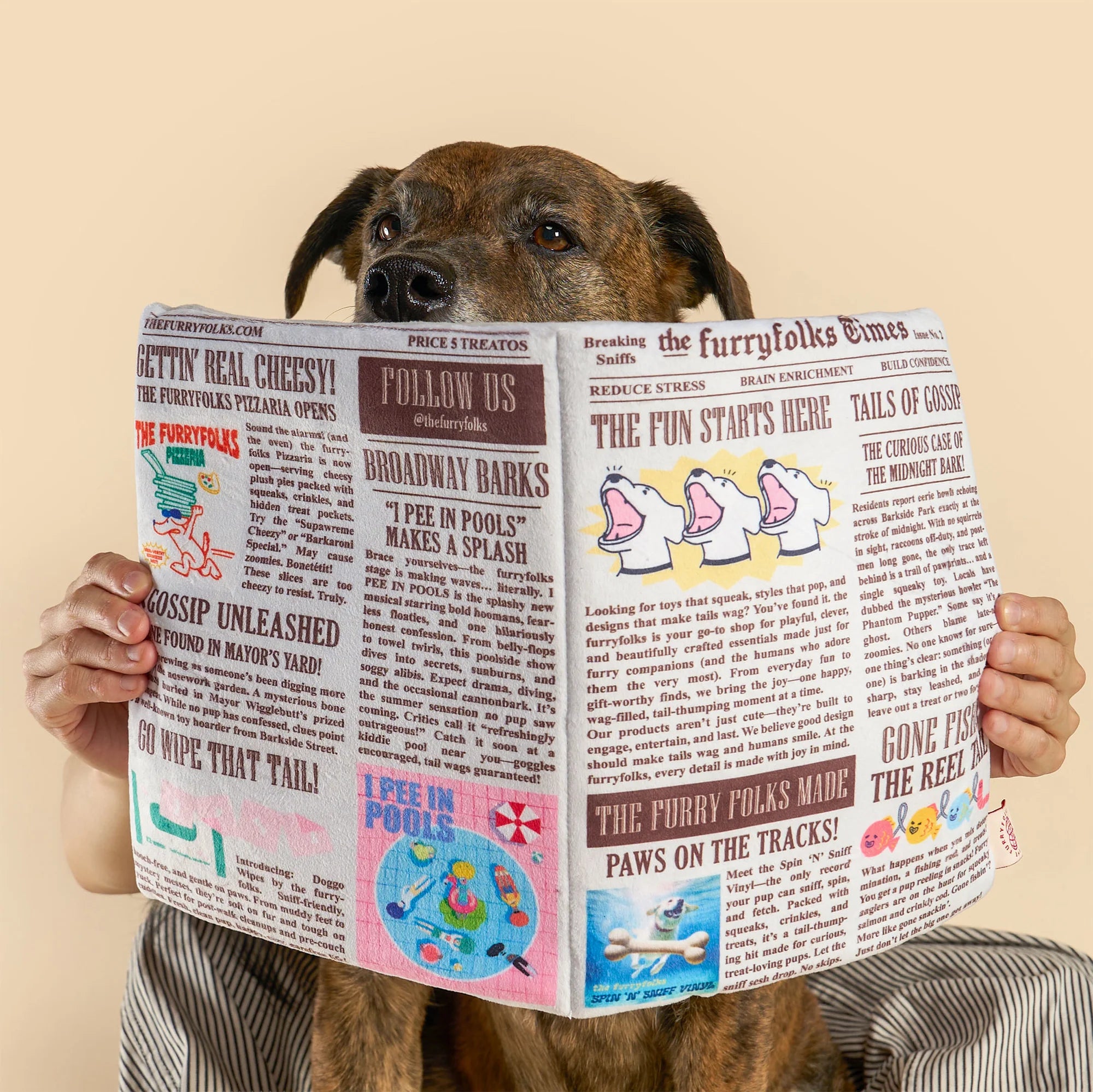 The FurryFolks Newspaper Issue 02 Nosework Dog Toy