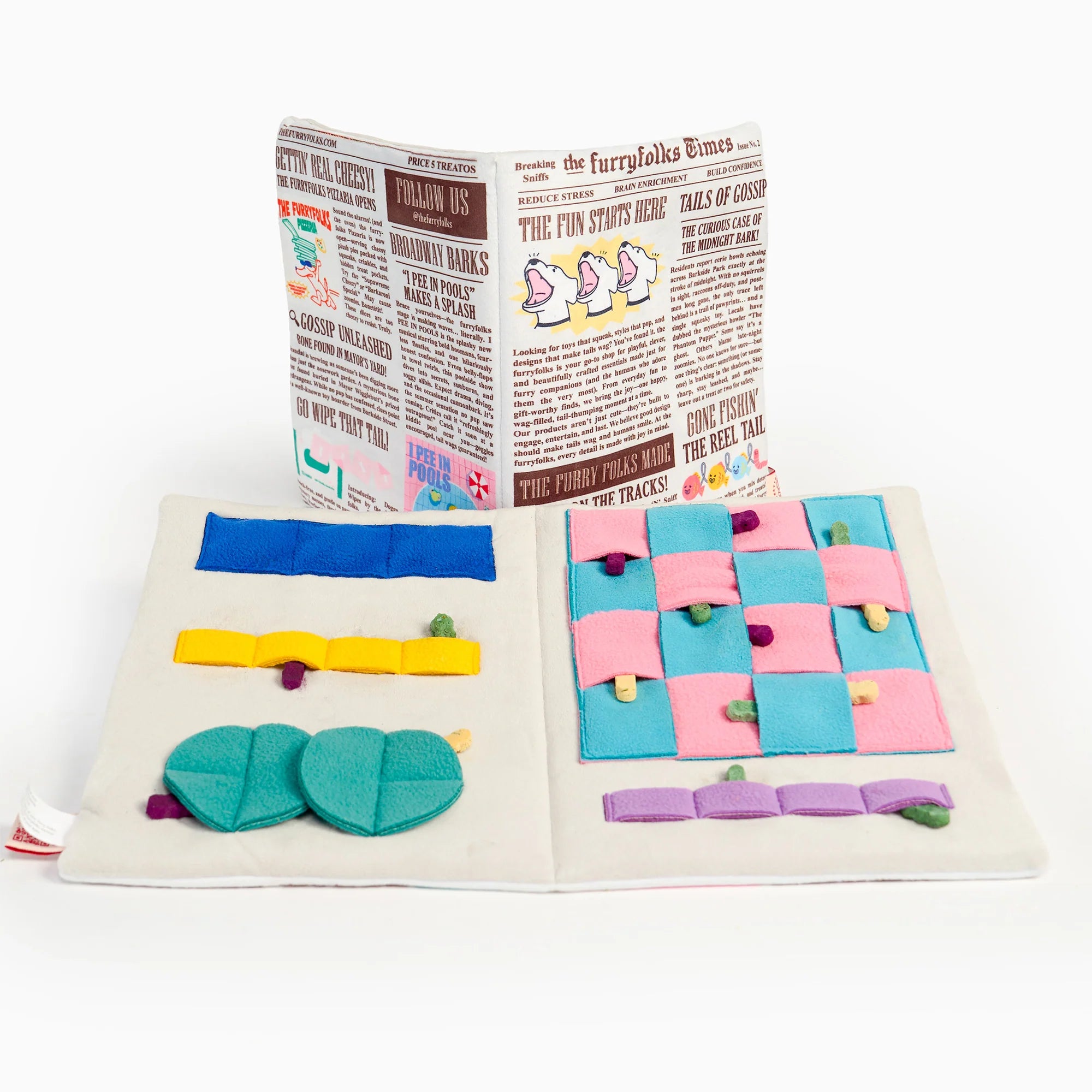 The FurryFolks Newspaper Issue 02 Nosework Dog Toy