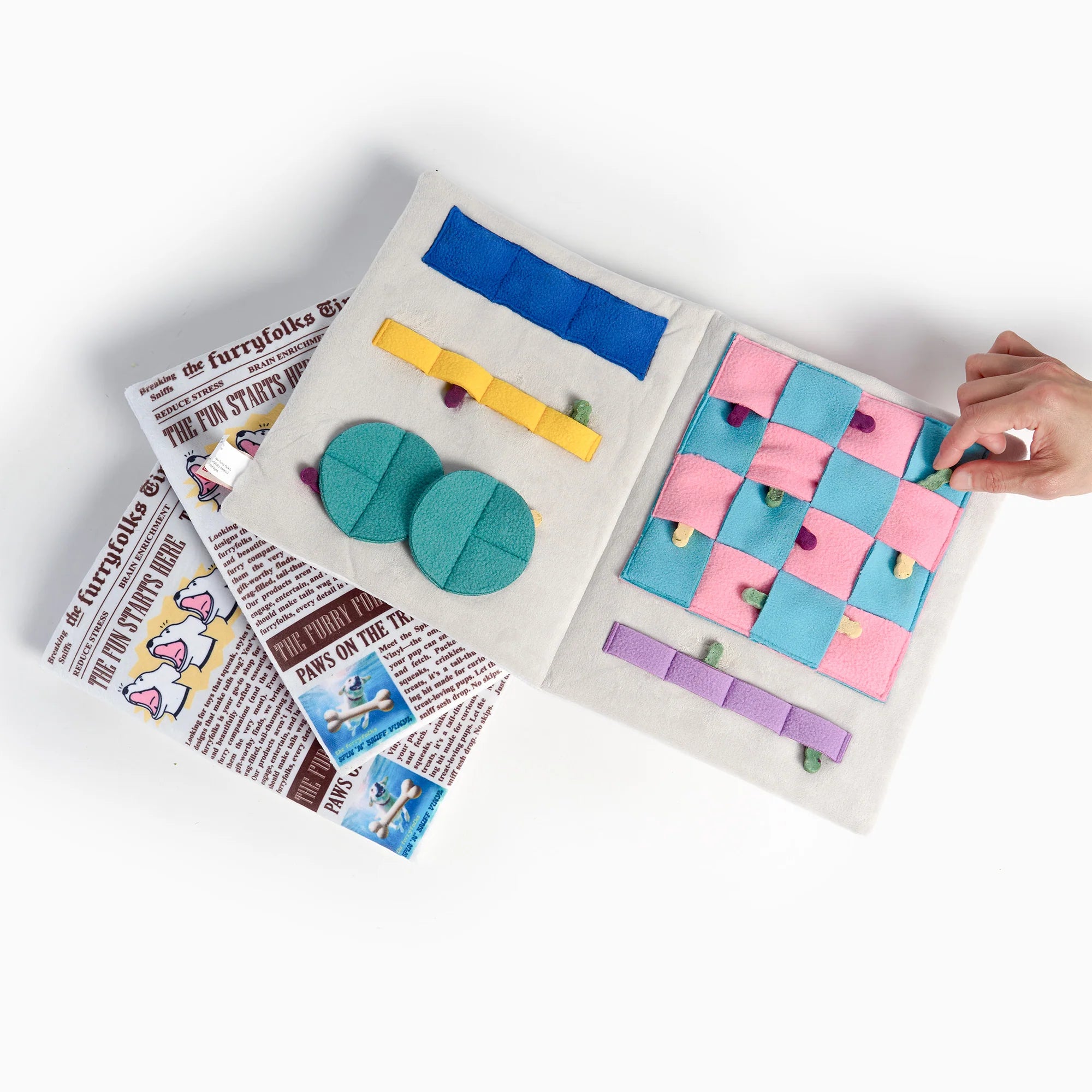 The FurryFolks Newspaper Issue 02 Nosework Dog Toy