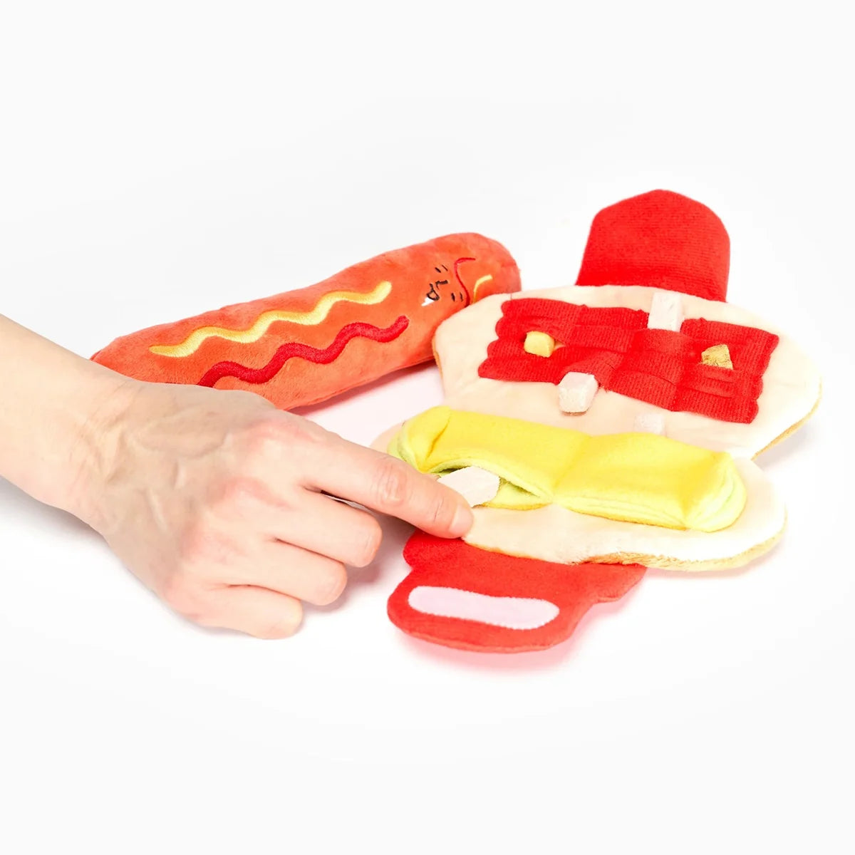 The FurryFolks Hot Doggie Nosework Toy