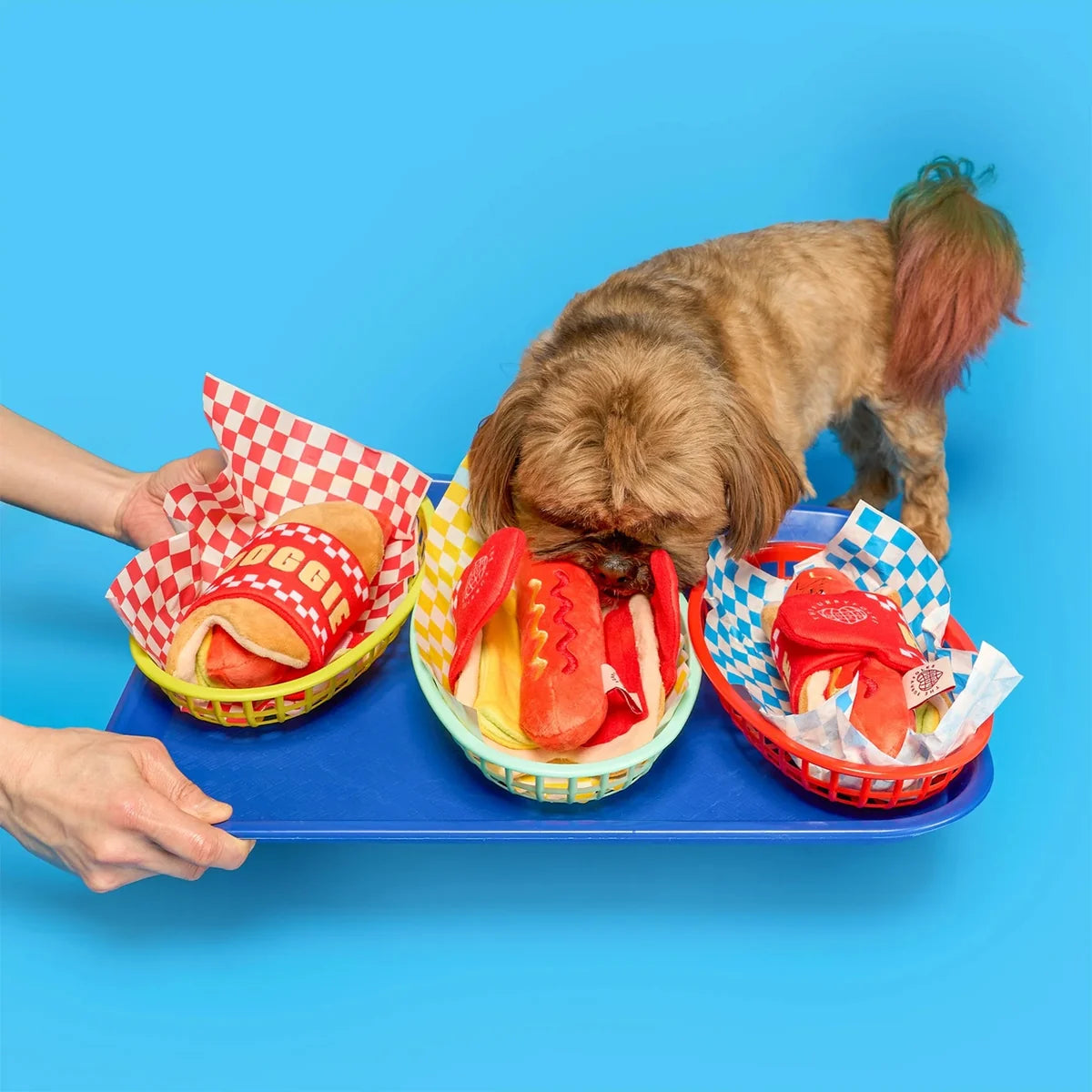 The FurryFolks Hot Doggie Nosework Toy
