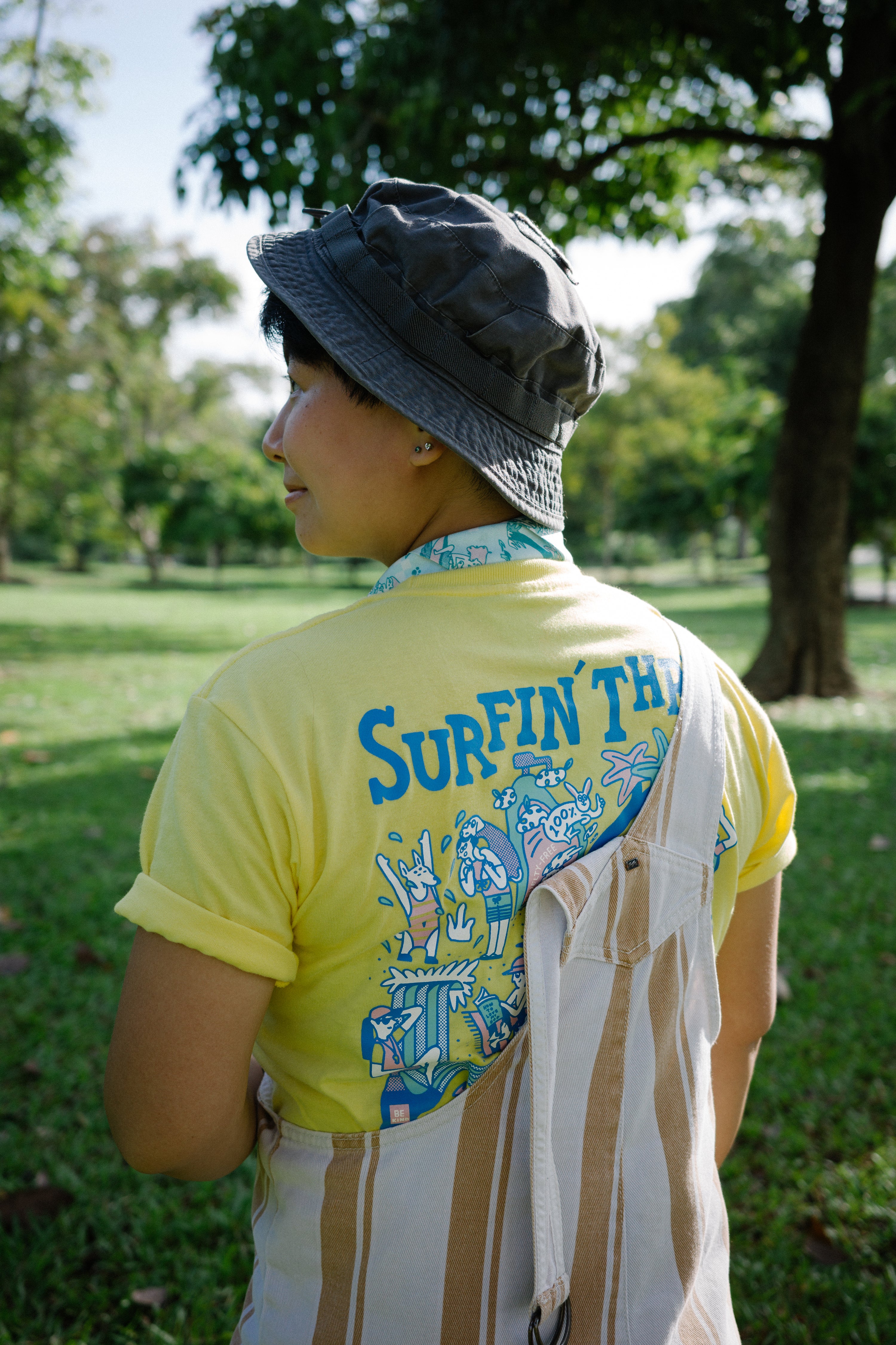 Surfin' Tee - Banana Yellow