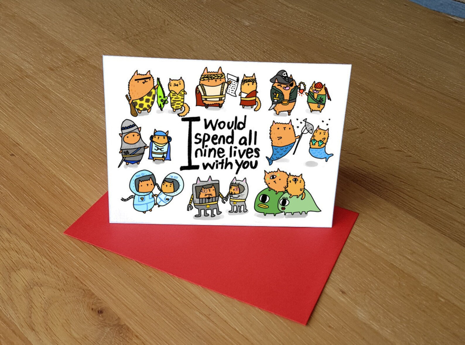 Nine Lives Card