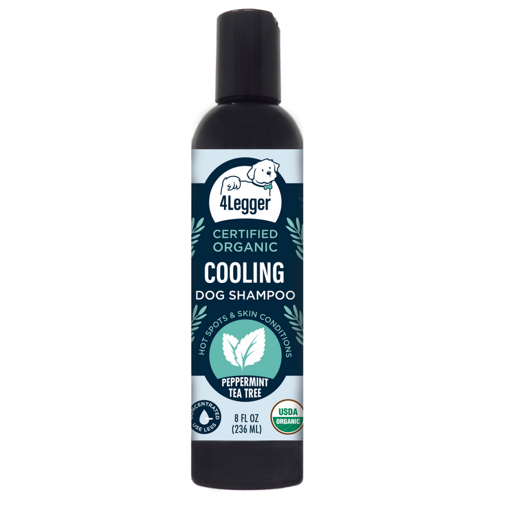 4-Legger USDA Organic Cooling Dog Shampoo