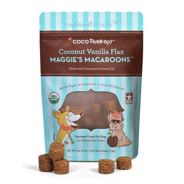 CocoTherapy Maggie's Macaroons Coconut Vanilla Flax