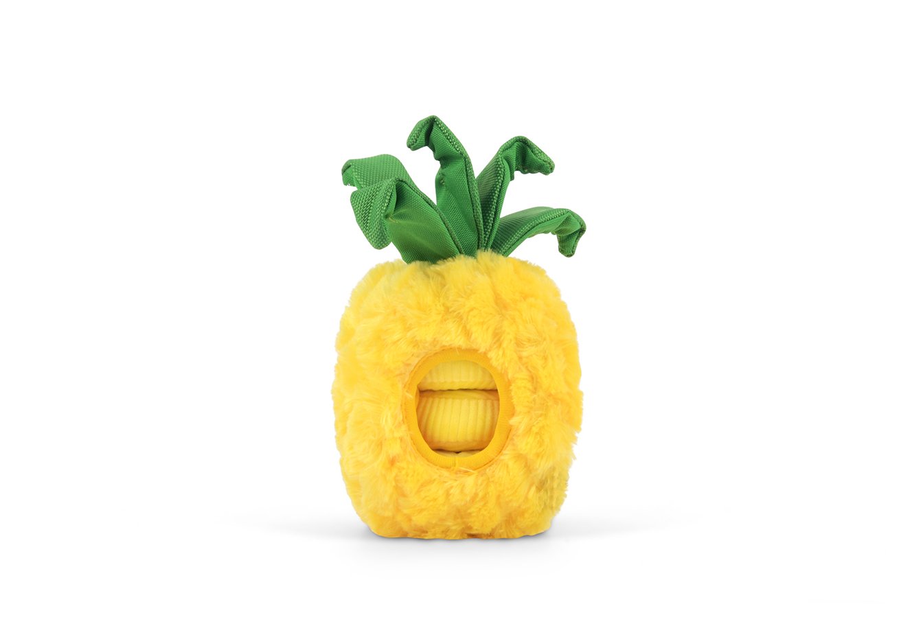 P.L.A.Y Tropical Paradise Squeaky Plush Dog Toy - Paws Up Pineapple