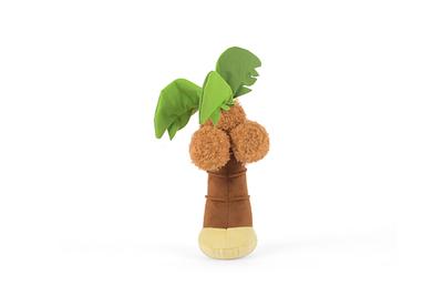 P.L.A.Y Tropical Paradise Squeaky Plush Dog Toy - Puppy Palm