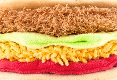 P.L.A.Y International Classic Dog Toy - Taco