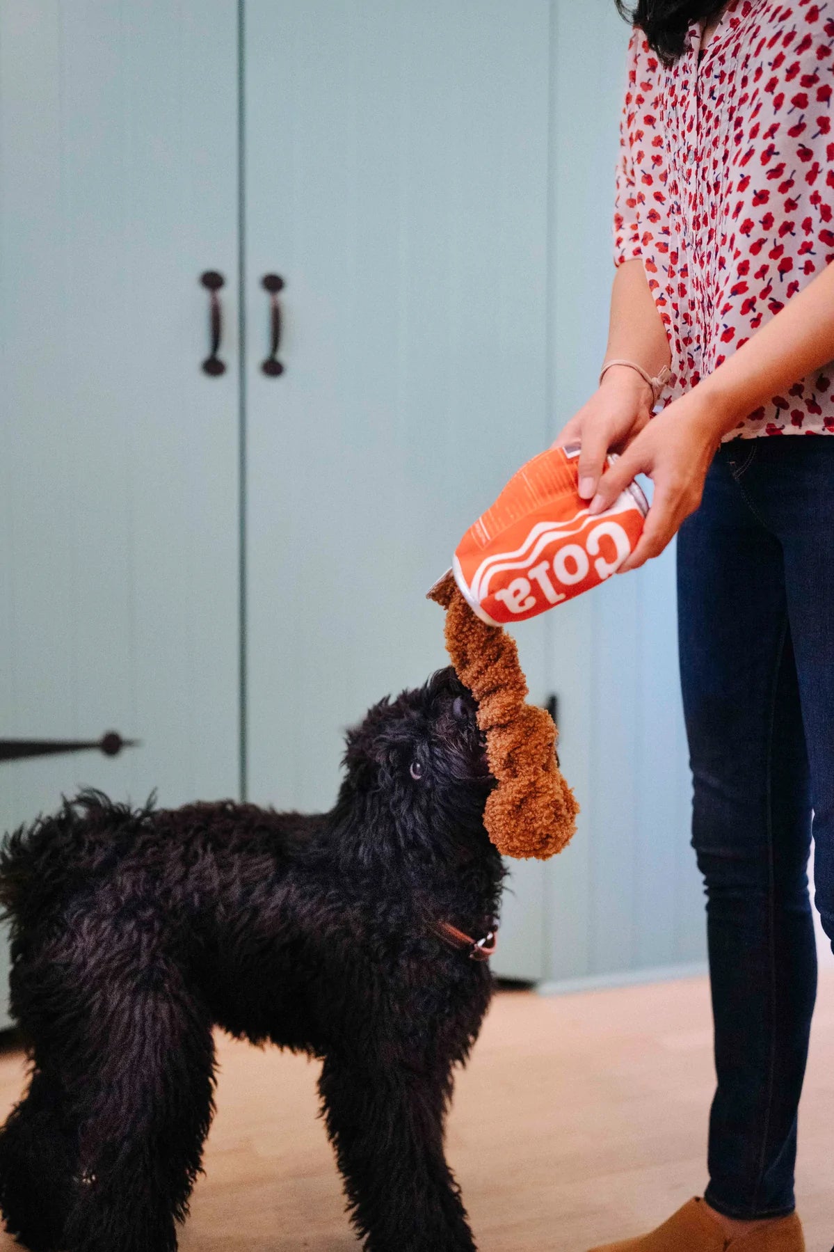 P.L.A.Y Snack Attack Good Boy Cola Dog Toy