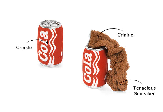 P.L.A.Y Snack Attack Good Boy Cola Dog Toy