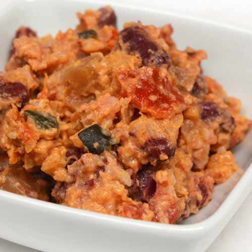 Ami One Planet Dog Wet Food - Beans & Tomatoes (Red)