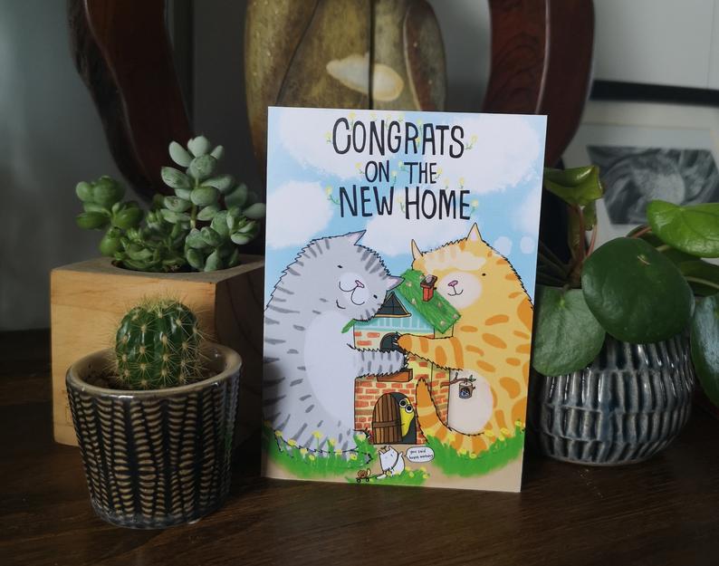 New Home Housewarming Card