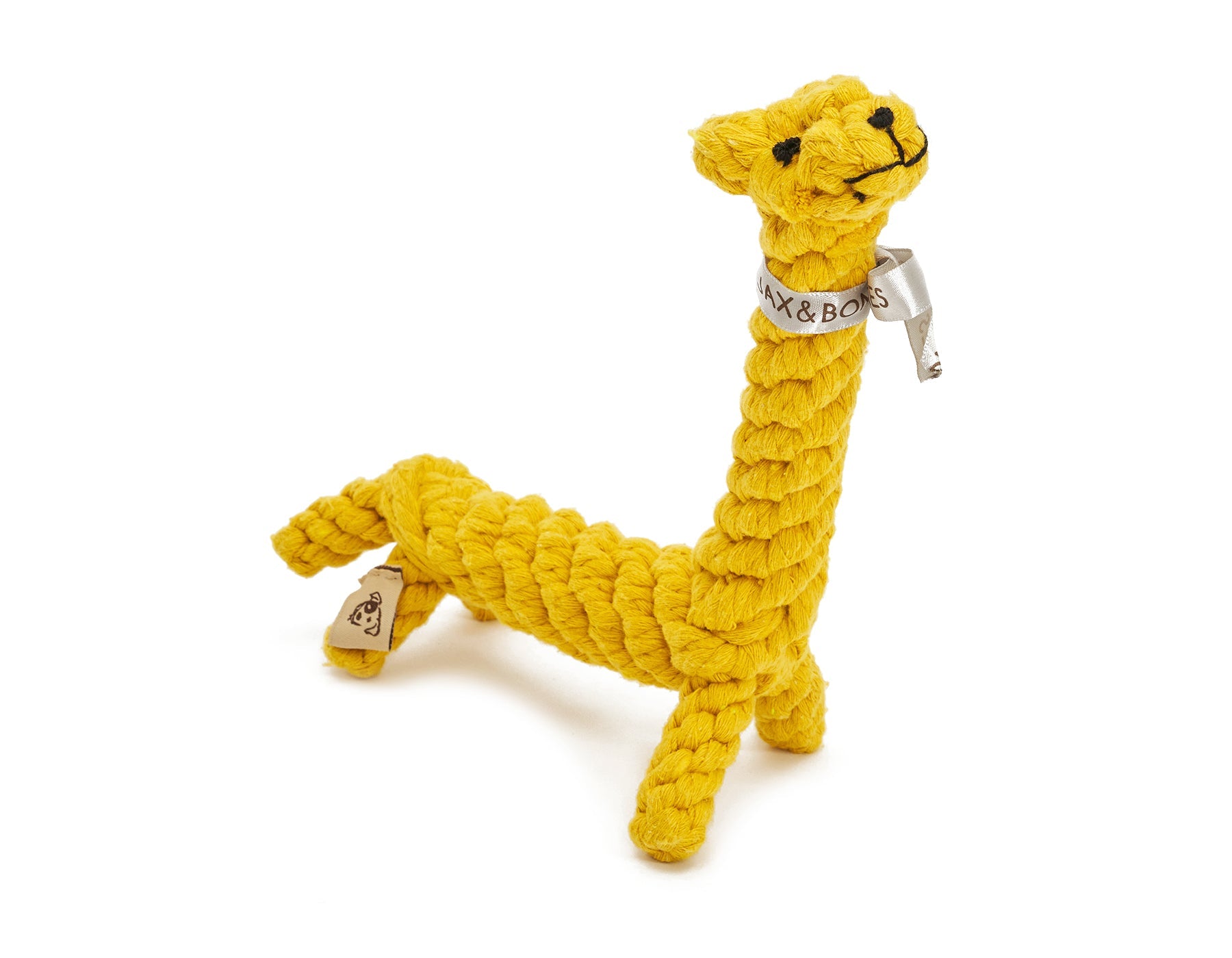 Ⓛ Jax & Bones Jerry the Giraffe Rope Dog Toy